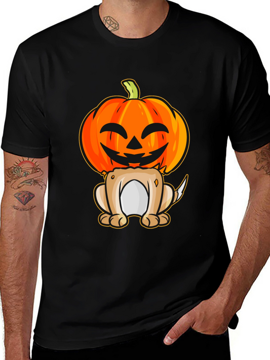 Halloween Dog Pumpkin T-Shirt