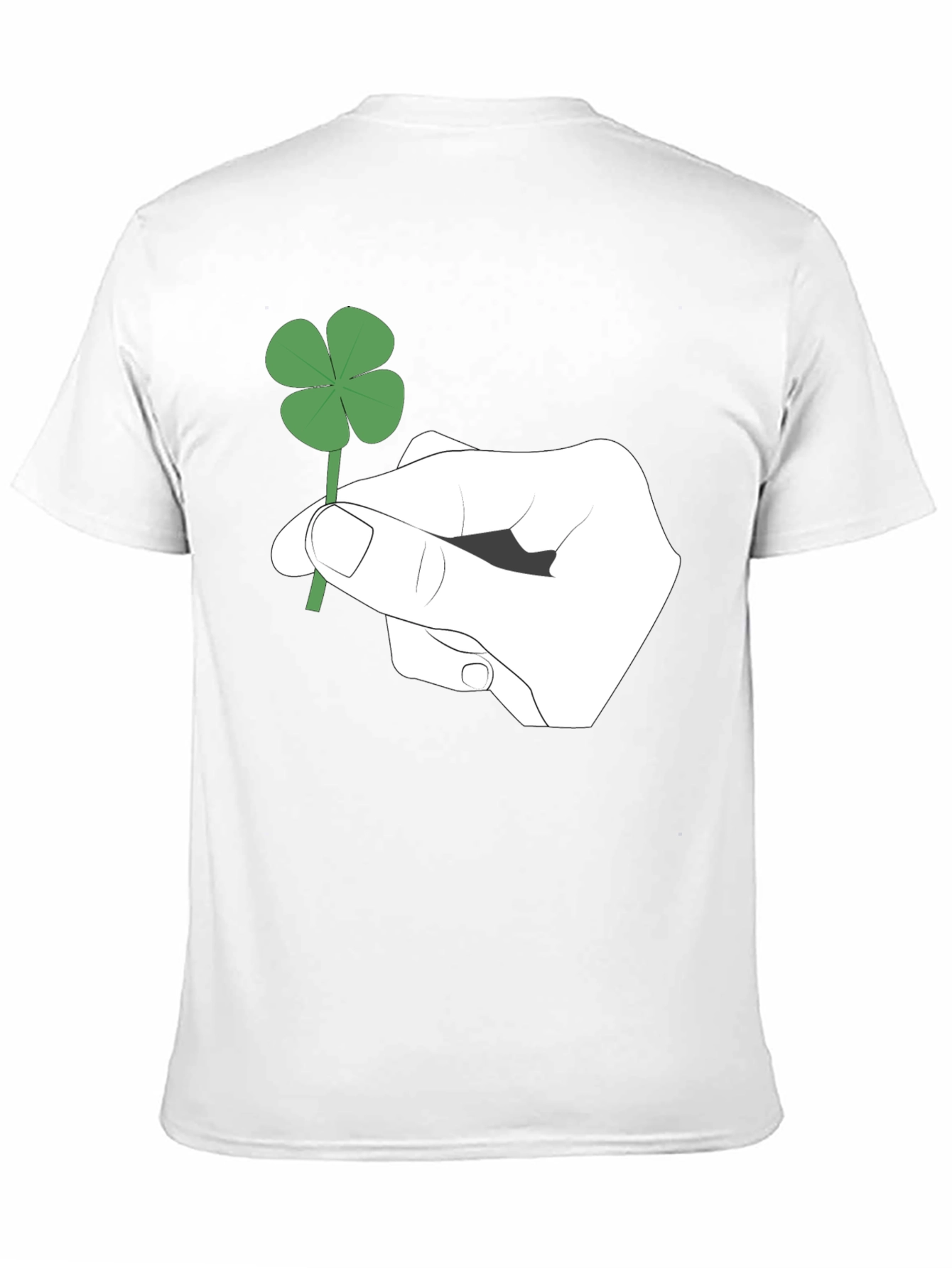 Lucky Four-Leaf Clover Graphic Tee