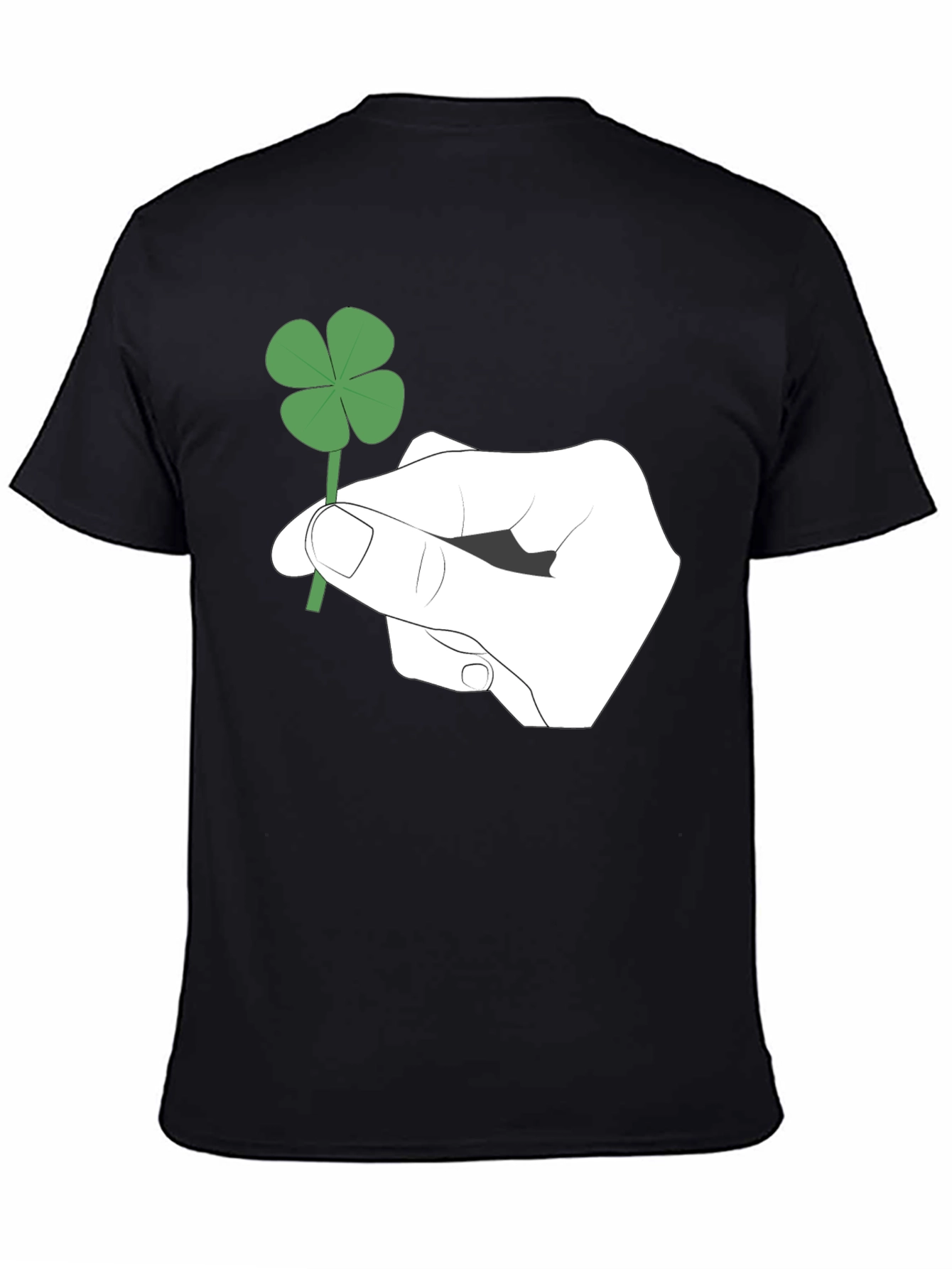 Lucky Four-Leaf Clover Graphic Tee