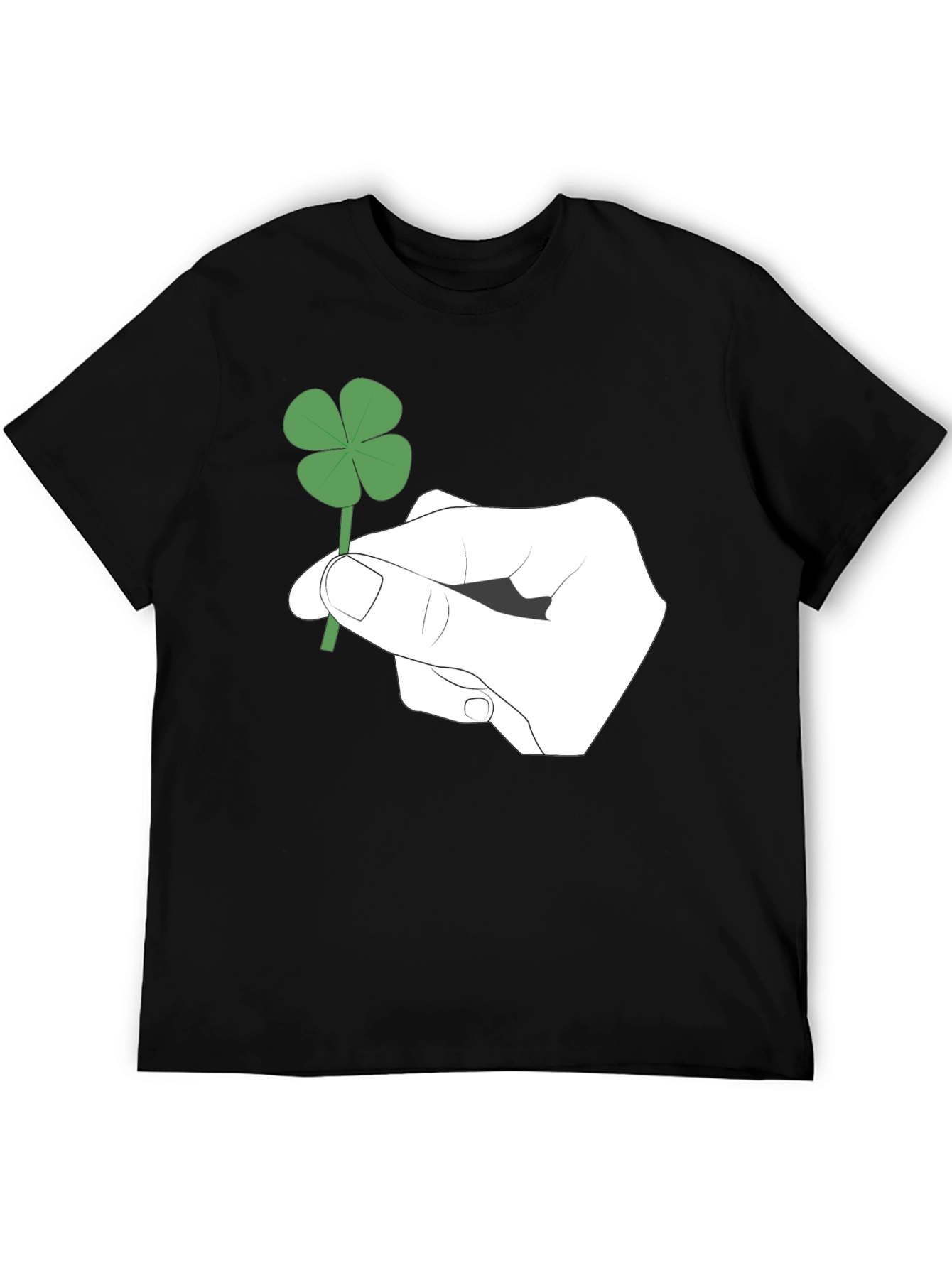 Lucky Four-Leaf Clover Graphic Tee
