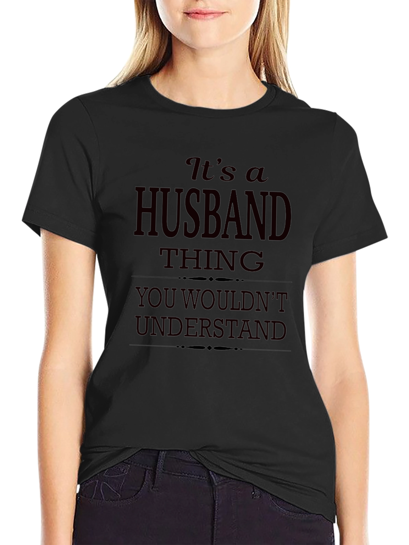 Husband Thing T-Shirt: Funny Husband Tee
