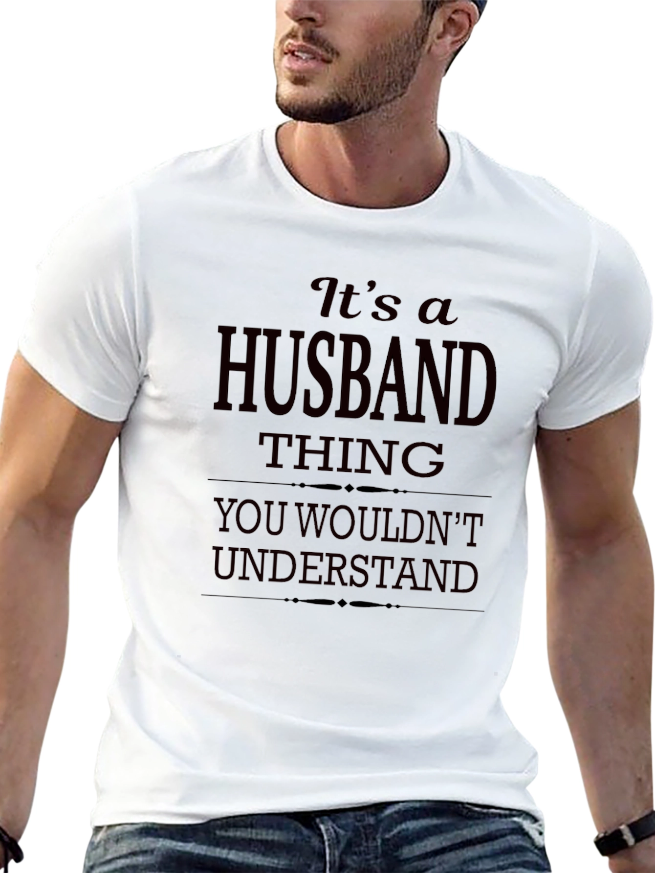 Husband Thing T-Shirt: Funny Husband Tee