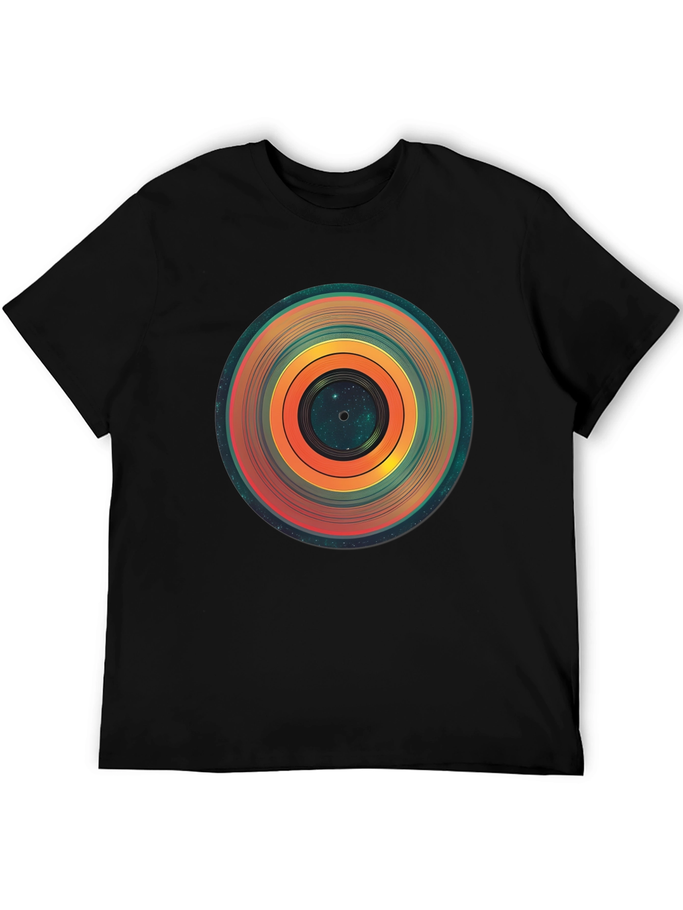 Cosmic Vinyl Record Graphic Tee