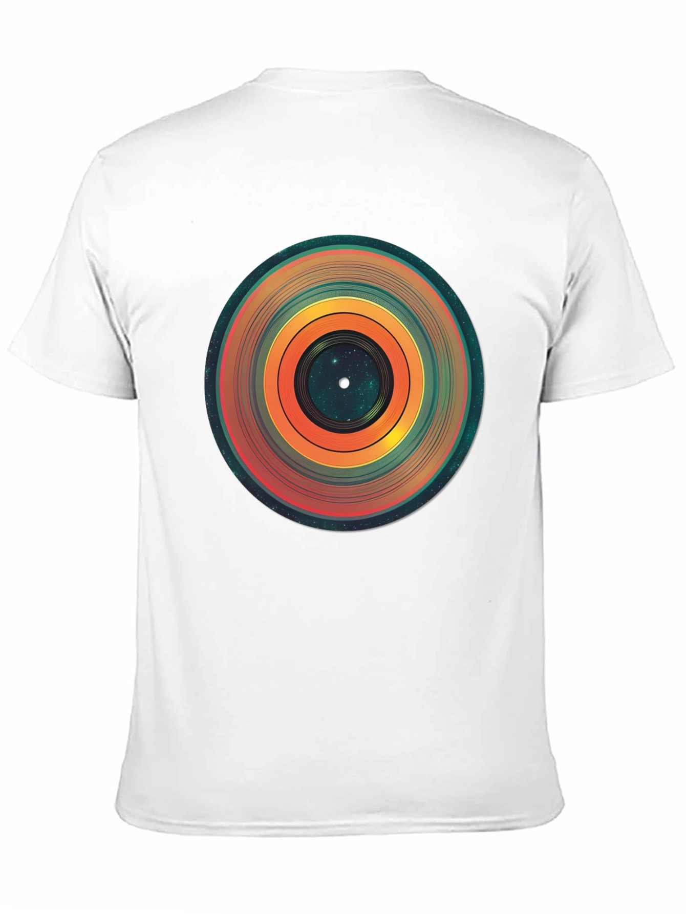 Cosmic Vinyl Record Graphic Tee