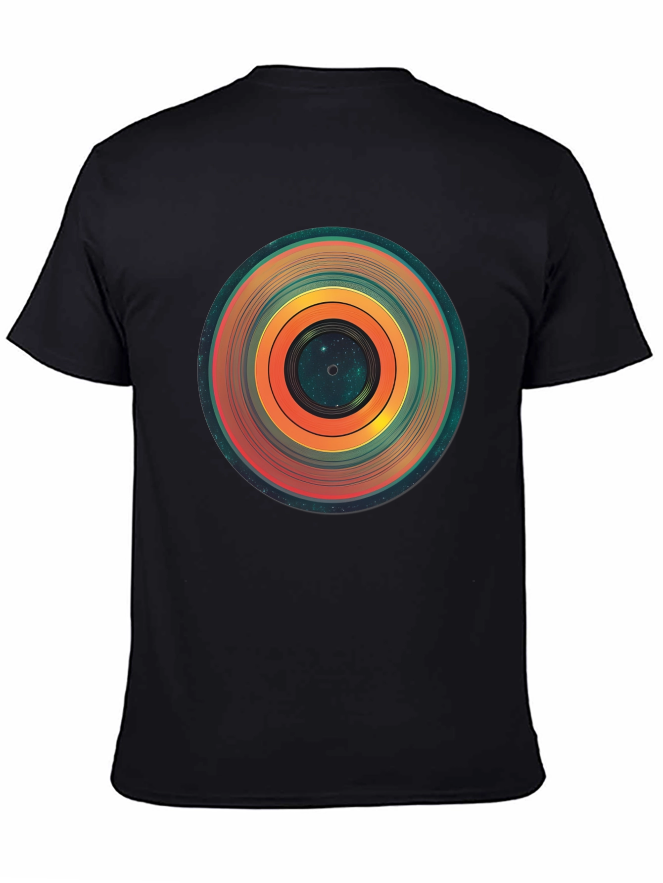 Cosmic Vinyl Record Graphic Tee