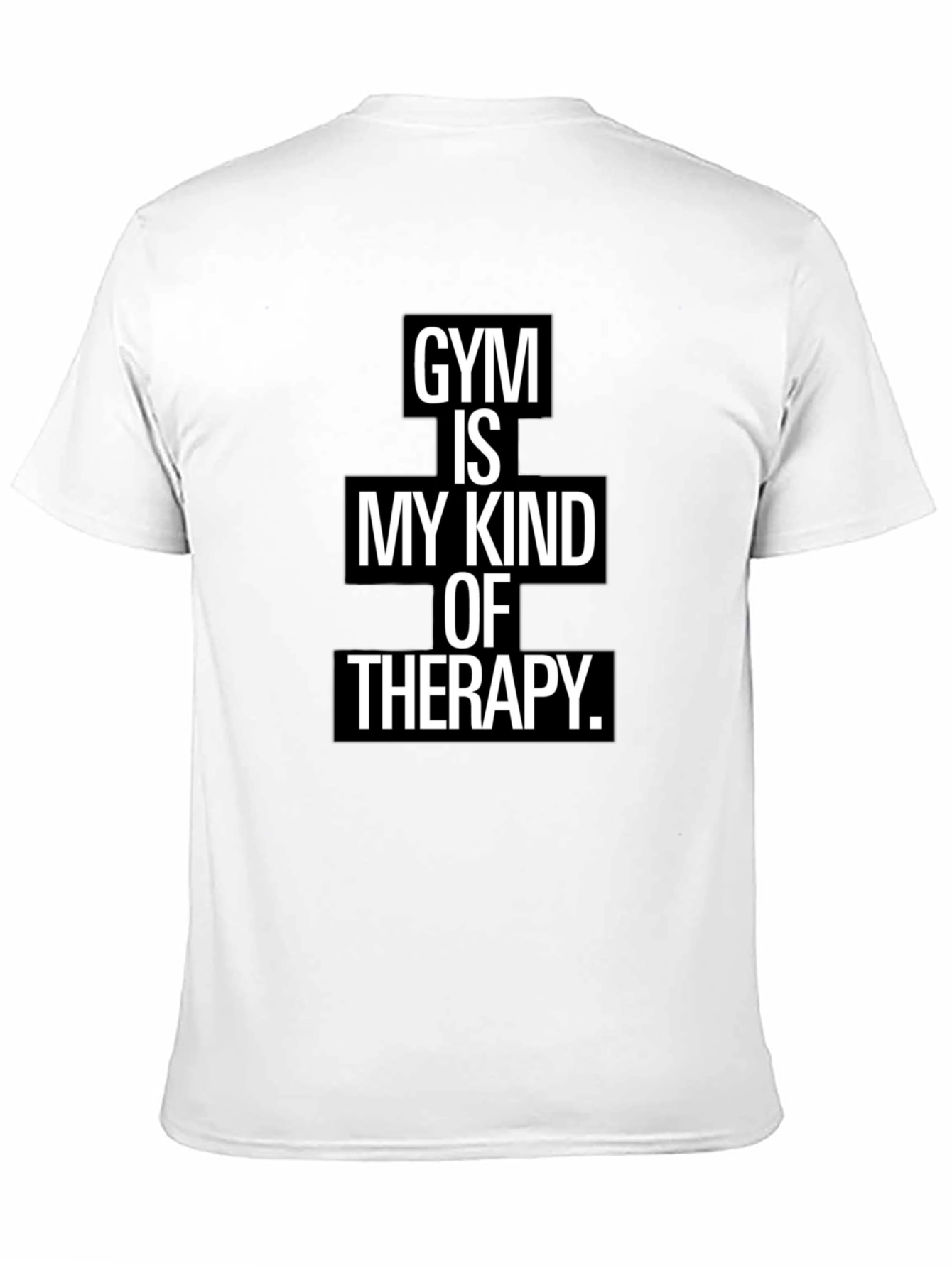 Gym Therapy Black Graphic Tee