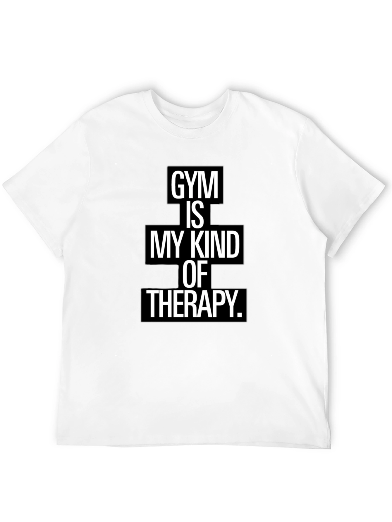 Gym Therapy Black Graphic Tee