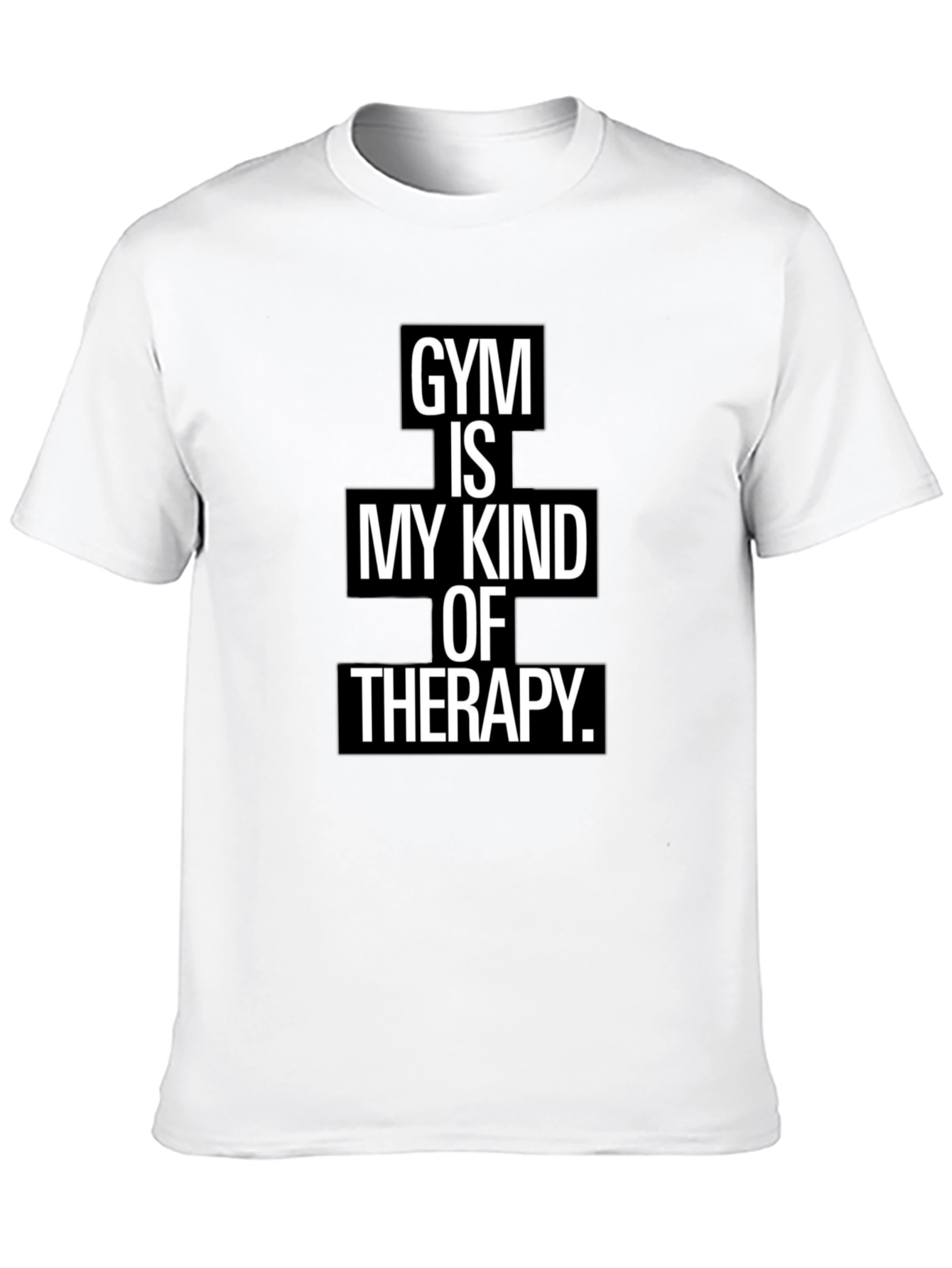 Gym Therapy Black Graphic Tee