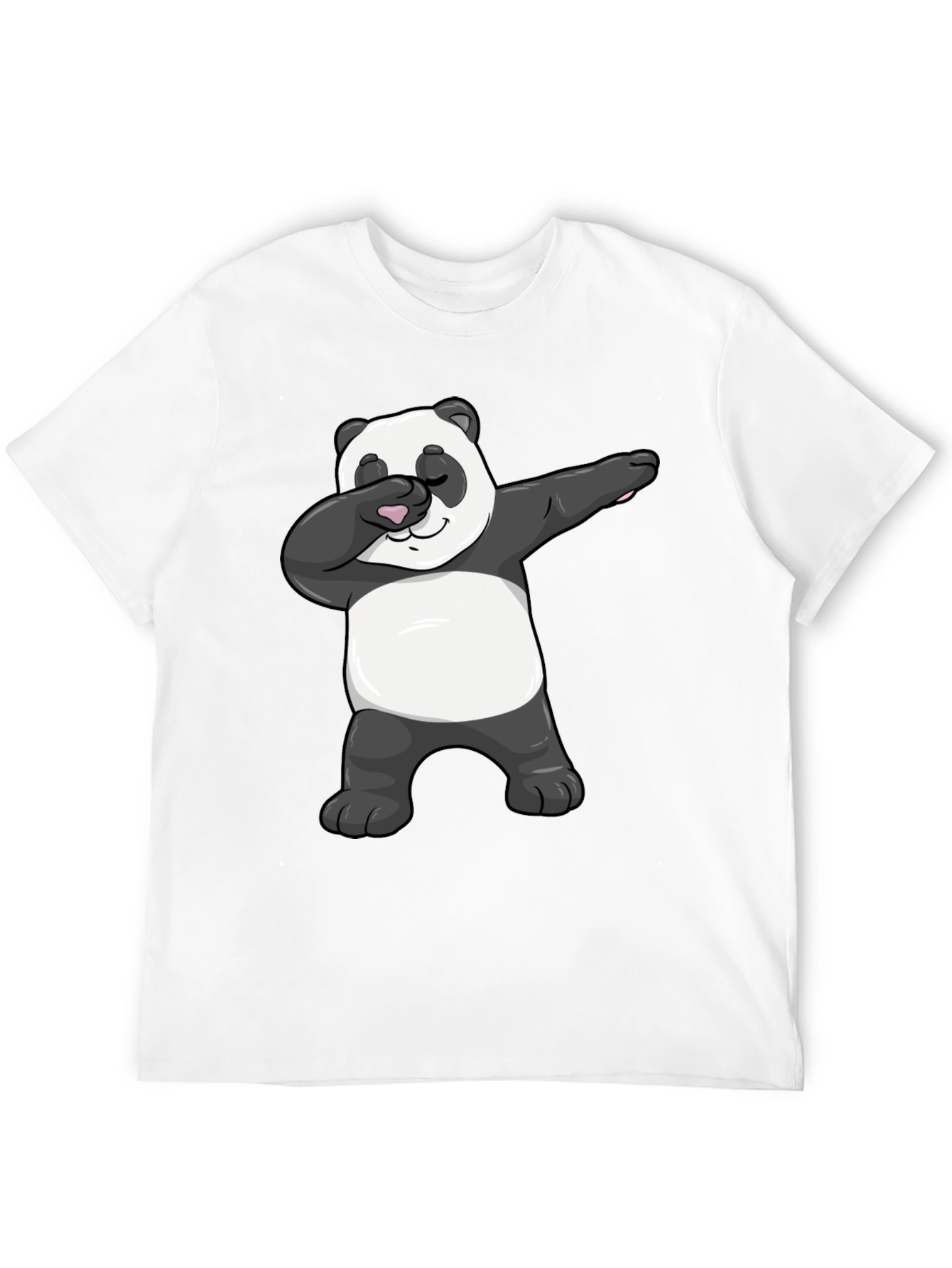 Dabbing Panda Black T-Shirt