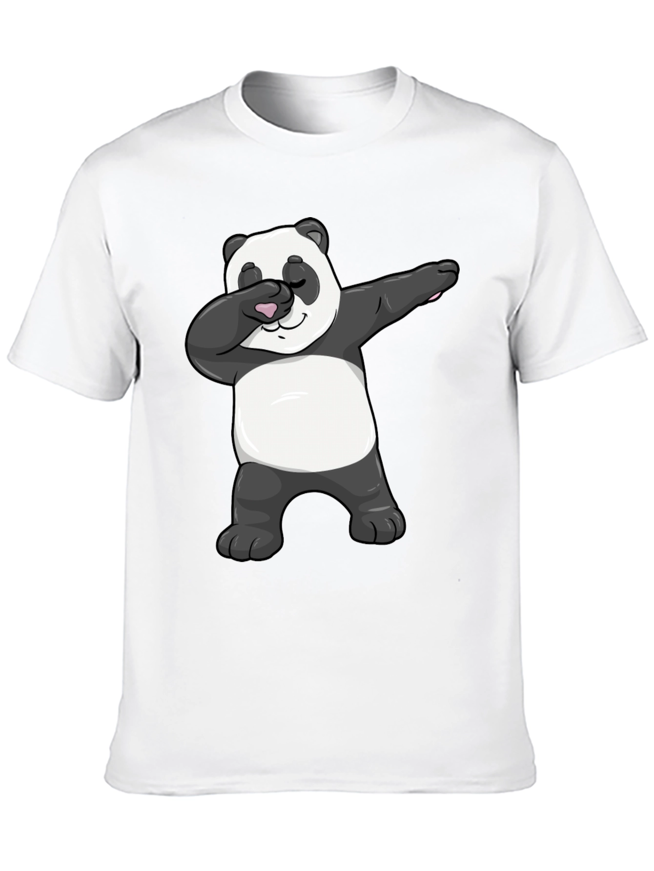 Dabbing Panda Black T-Shirt