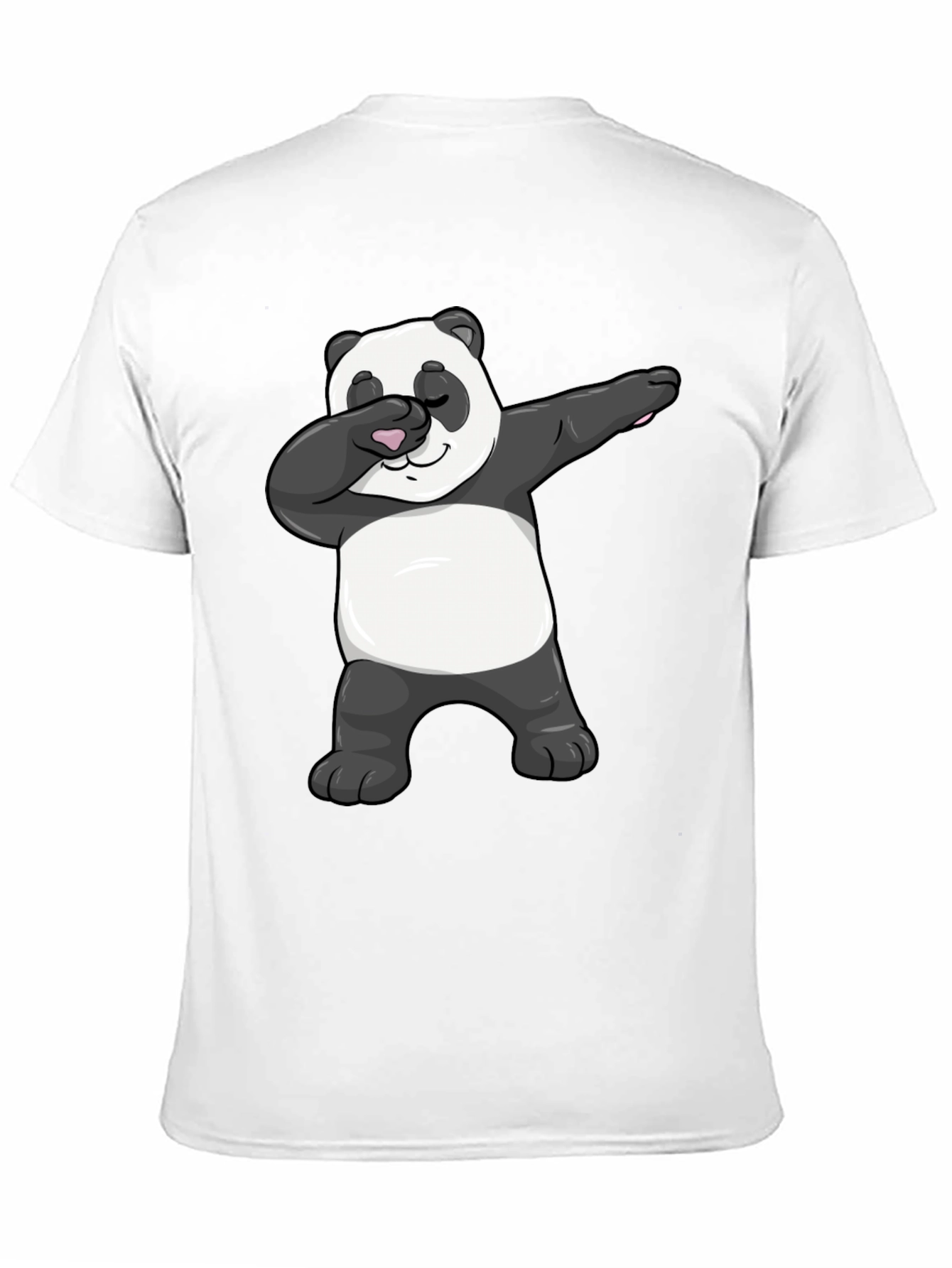 Dabbing Panda Black T-Shirt