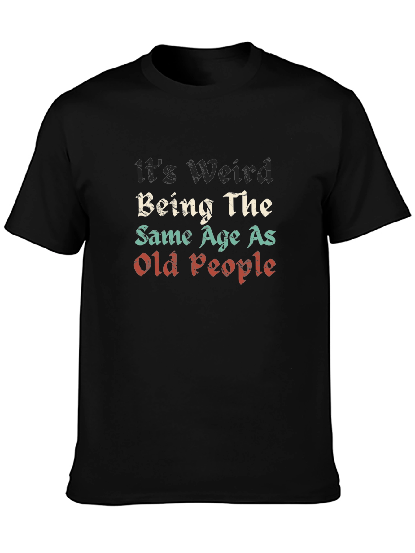 Funny Old People Graphic Tee