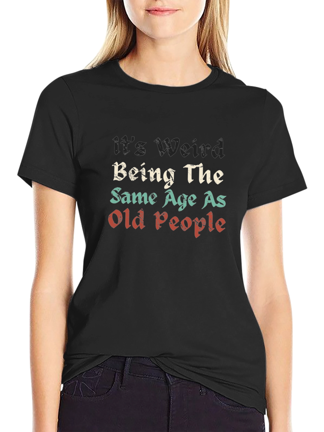 Funny Old People Graphic Tee