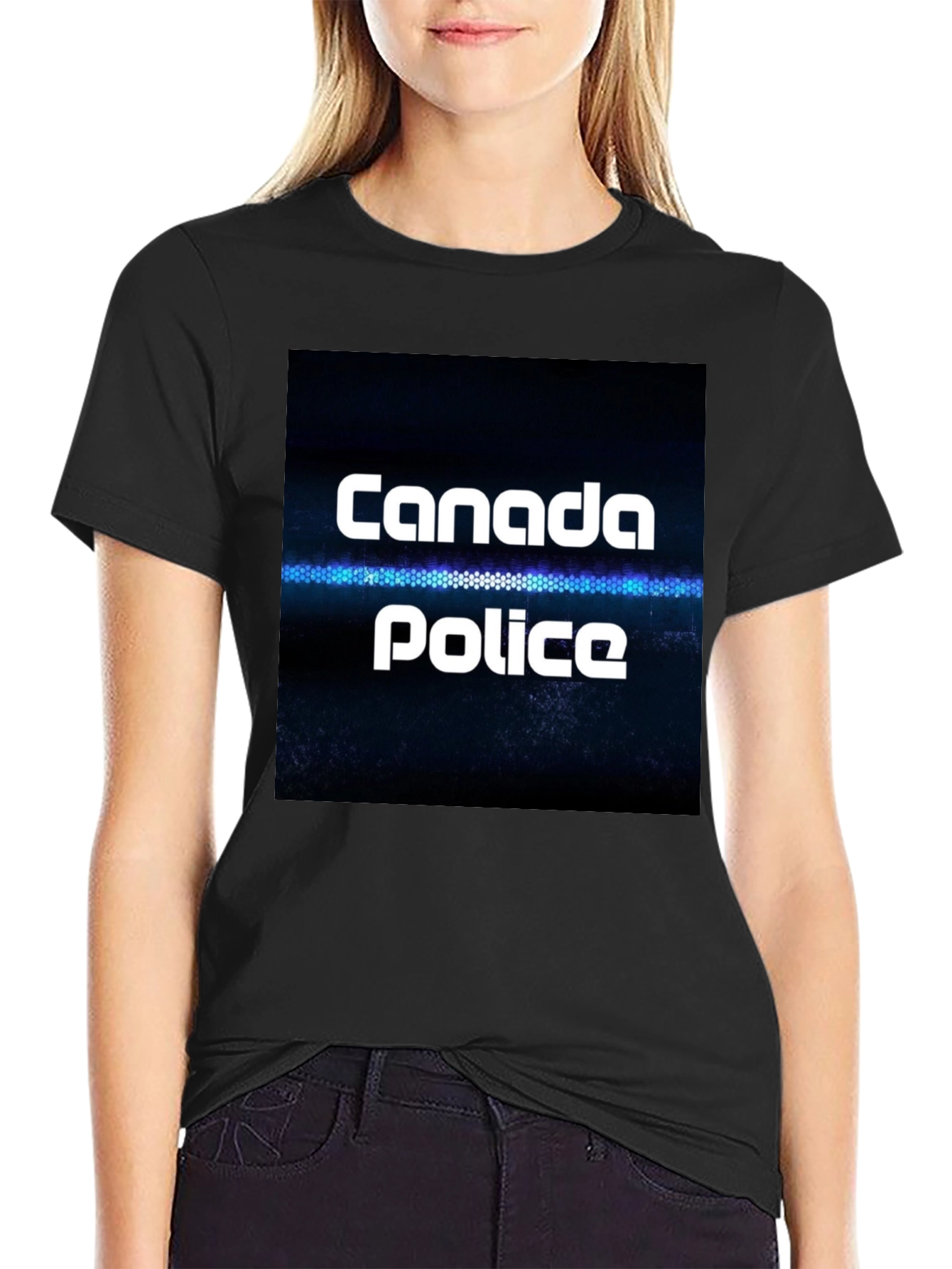 Canada Police Graphic T-Shirt