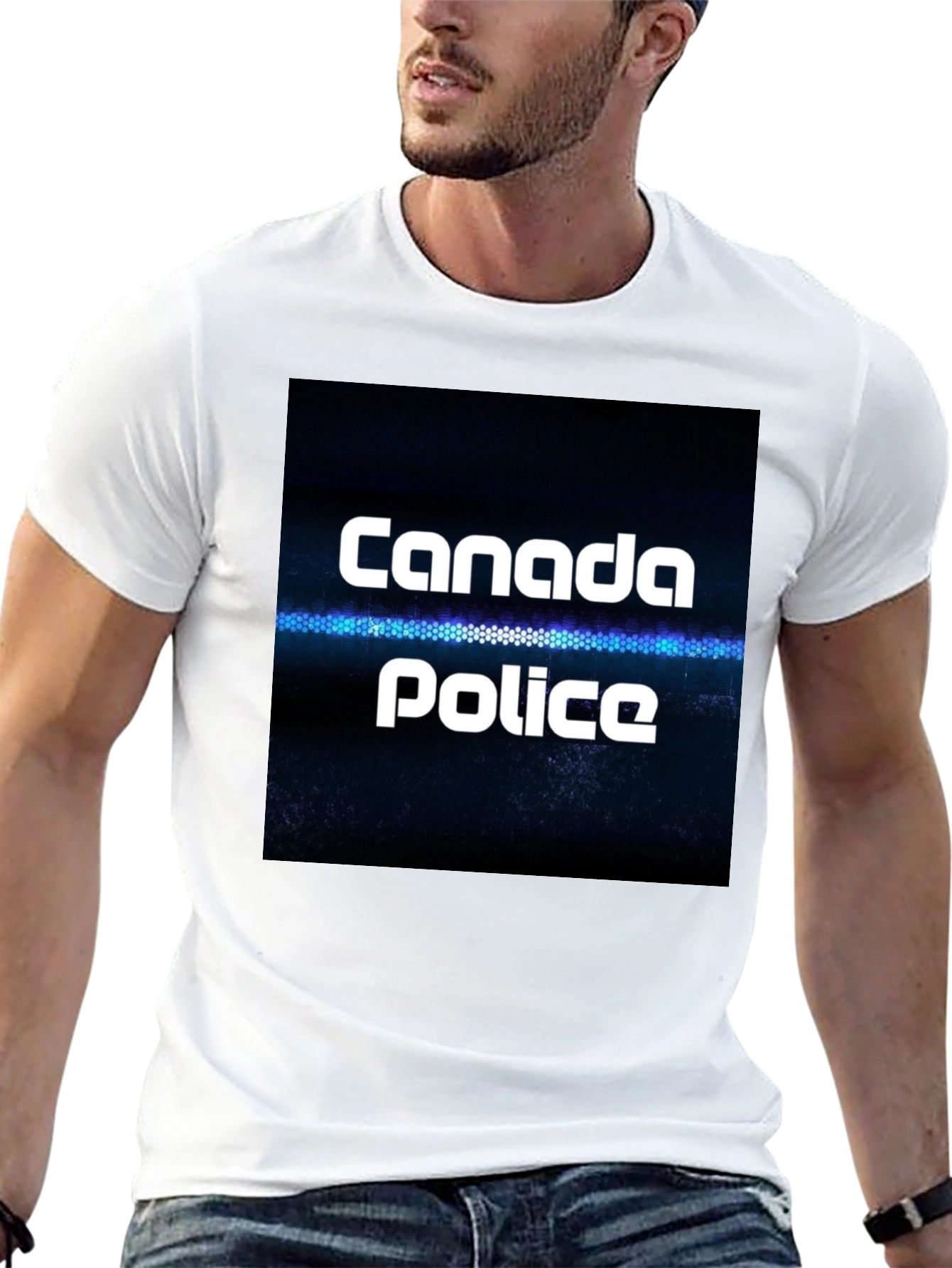 Canada Police Graphic T-Shirt