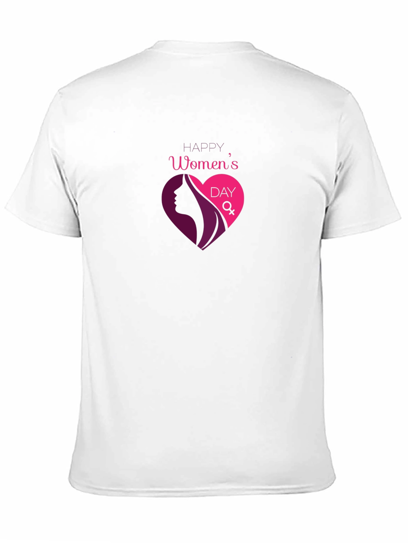 Womens Day Graphic T-Shirt - Black Cotton Tee