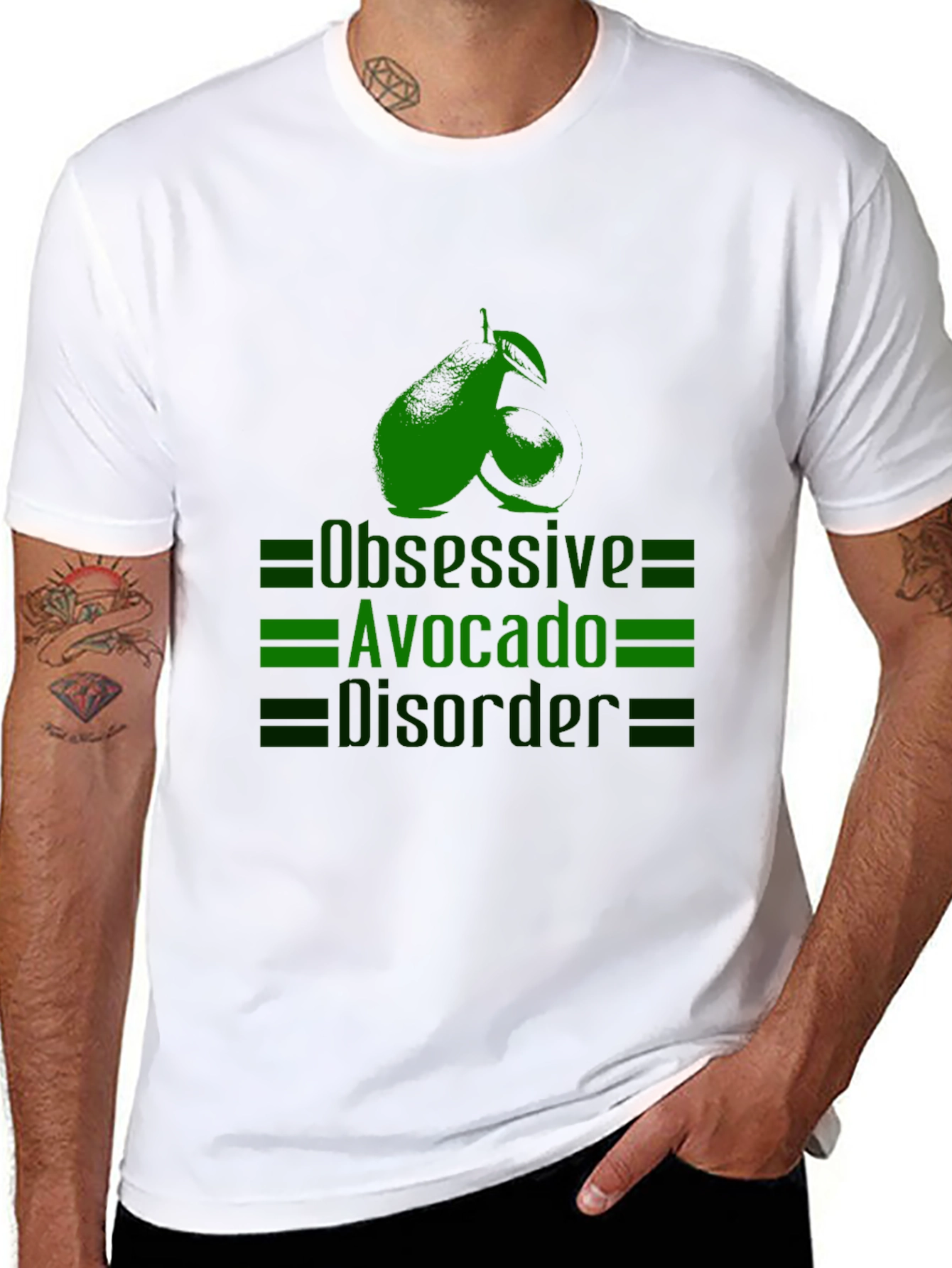Obsessive Avocado Disorder Graphic Tee