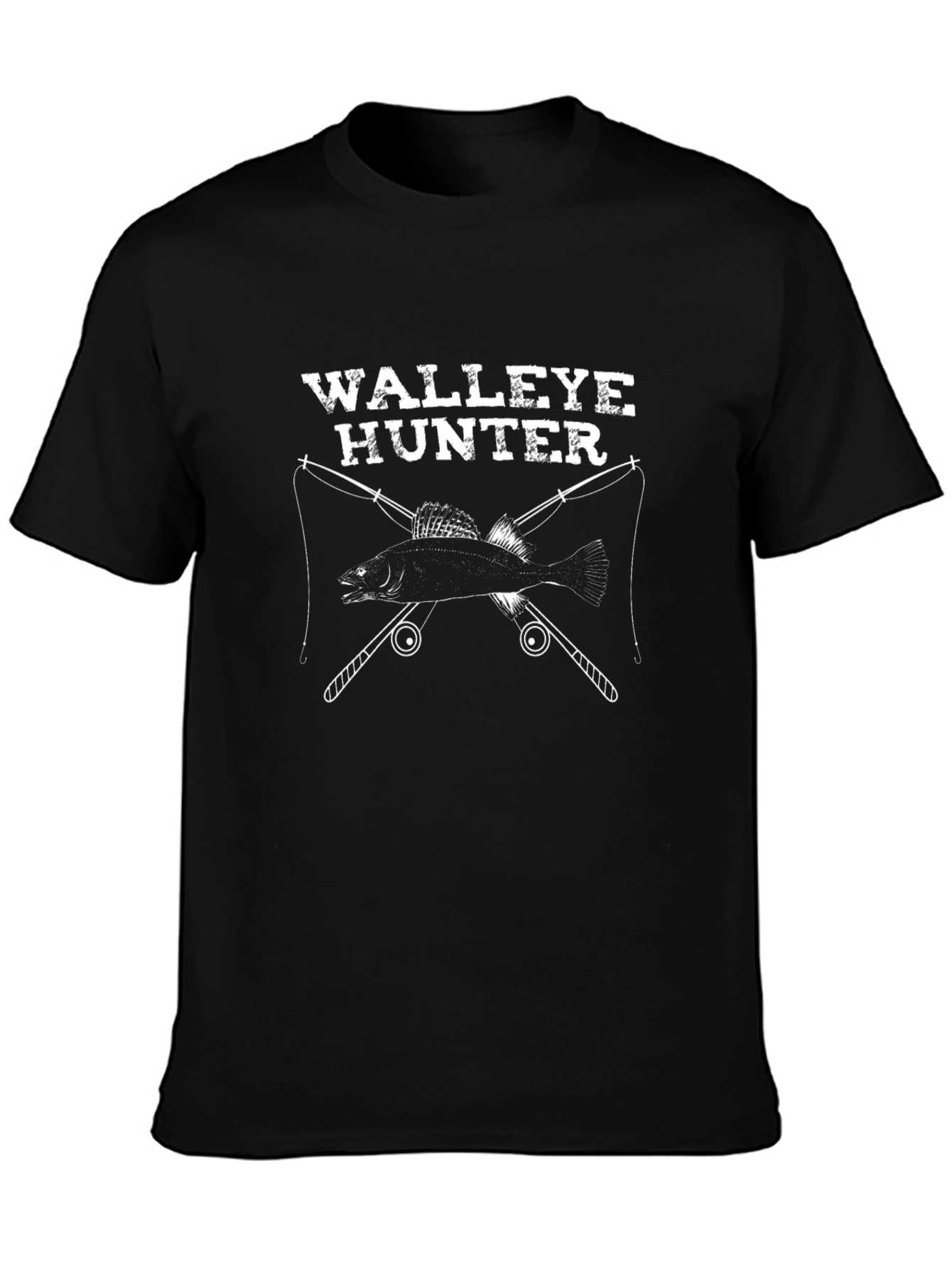 Walleye Hunter T-Shirt - Fishing Graphic Tee