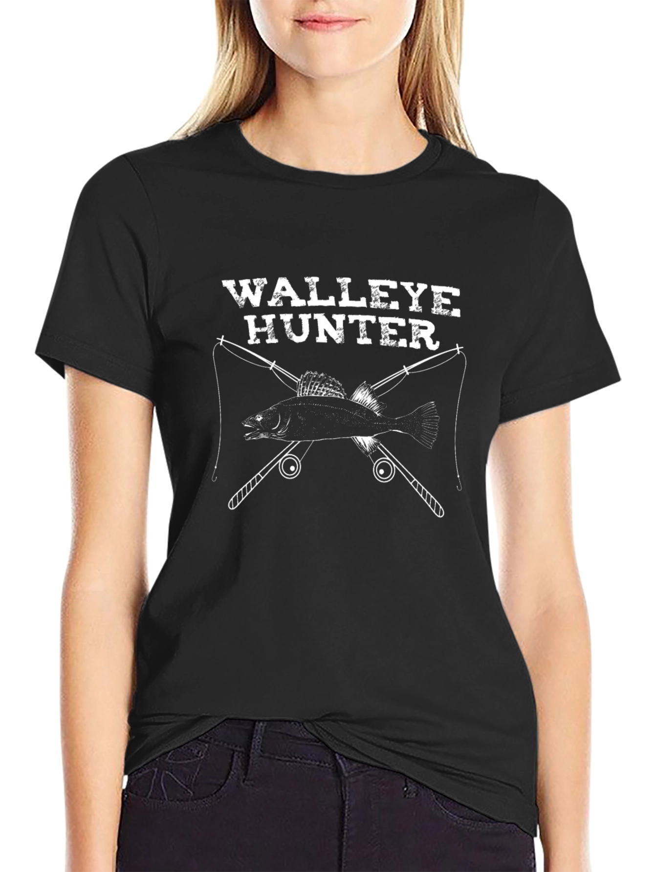 Walleye Hunter T-Shirt - Fishing Graphic Tee