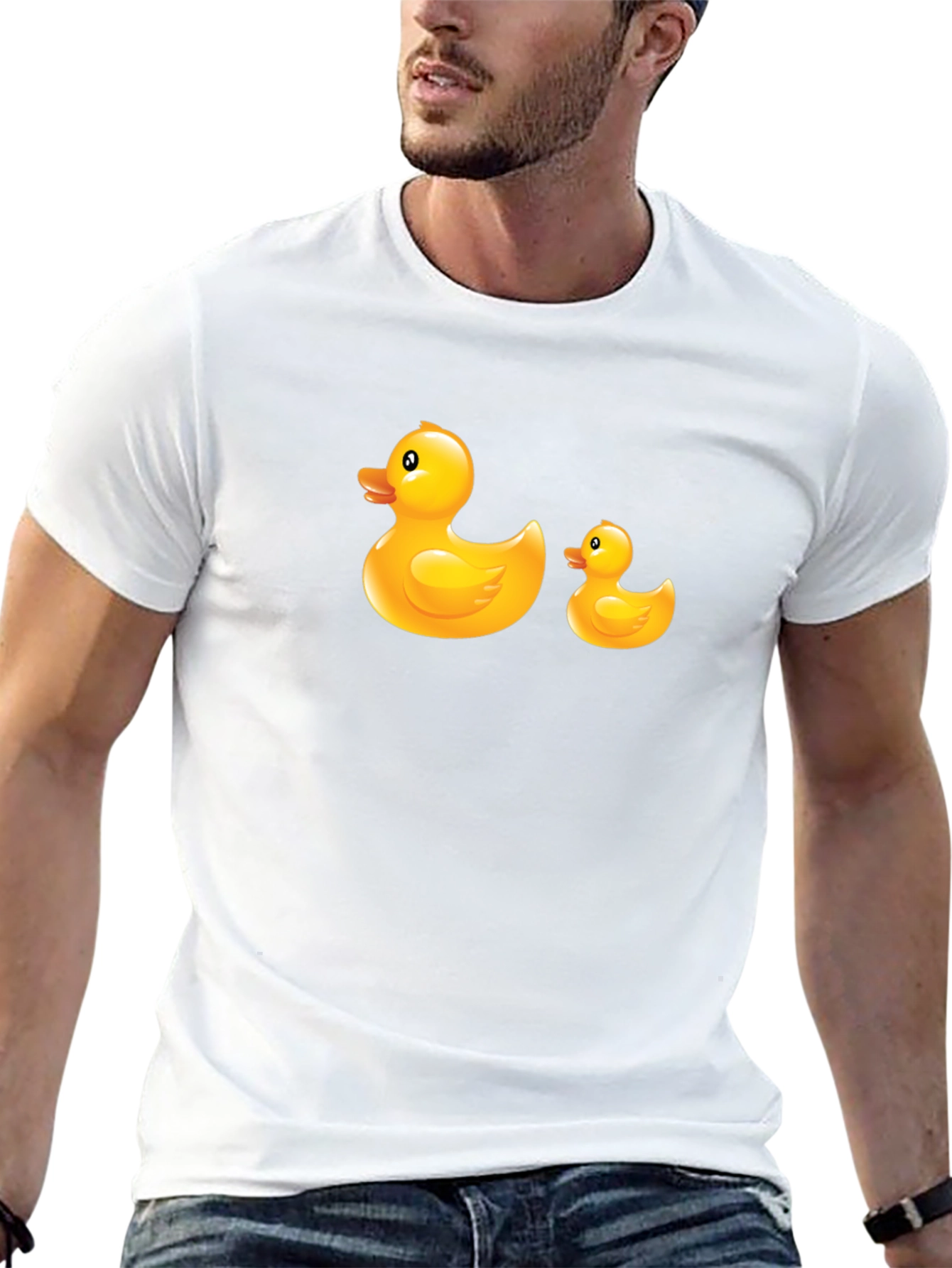 Rubber Duckie Graphic Black T-Shirt