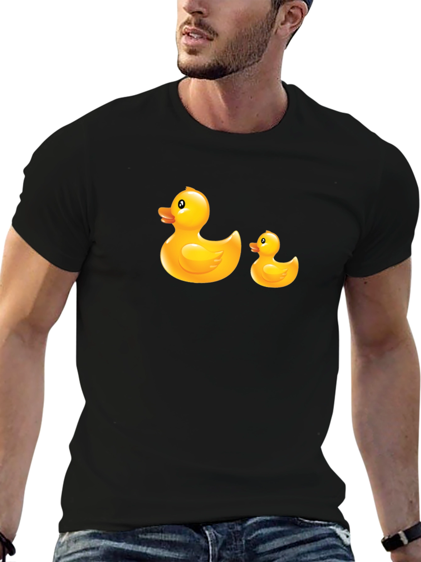 Rubber Duckie Graphic Black T-Shirt
