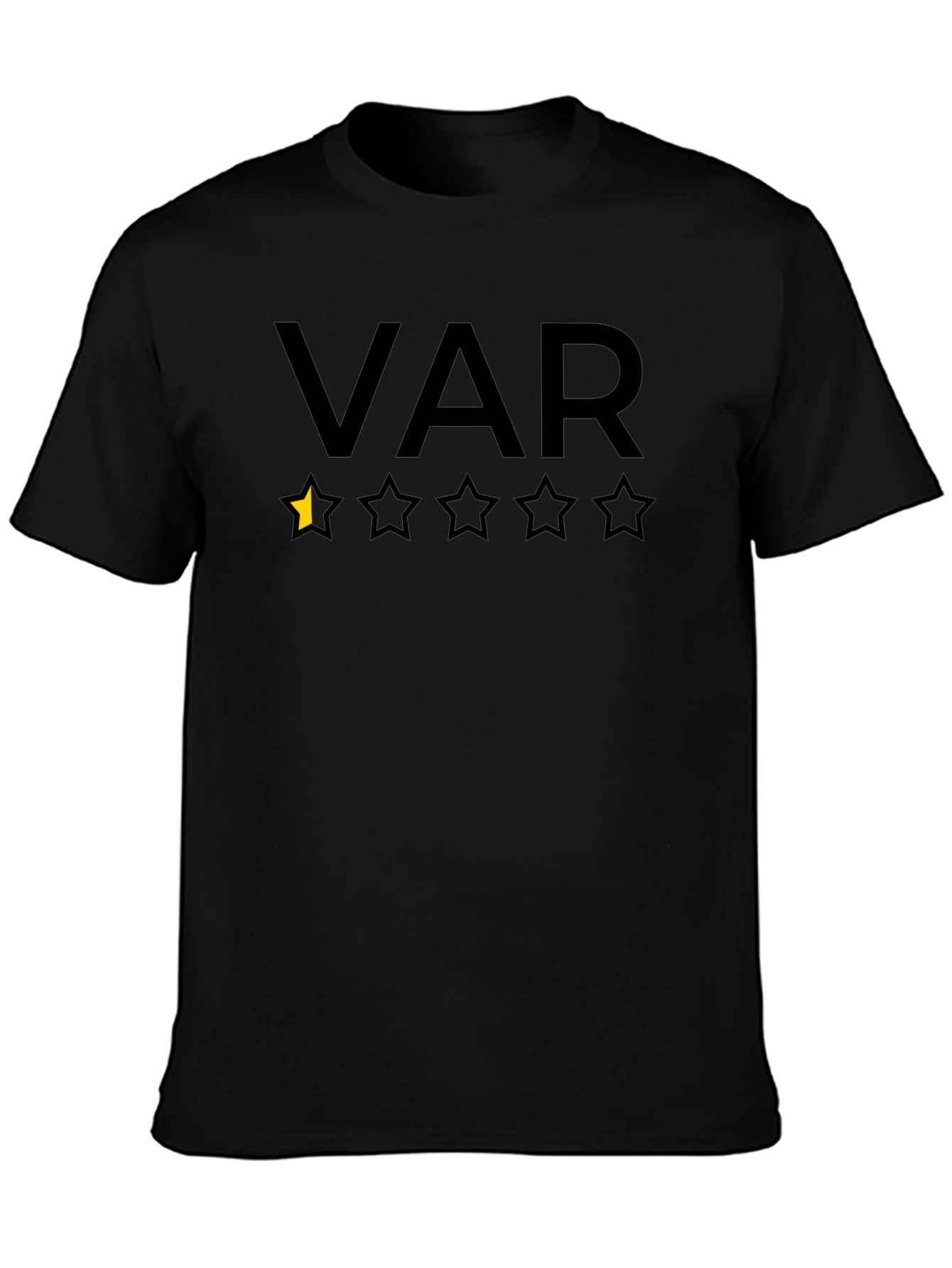 VAR One Star Review Mens Graphic T-Shirt