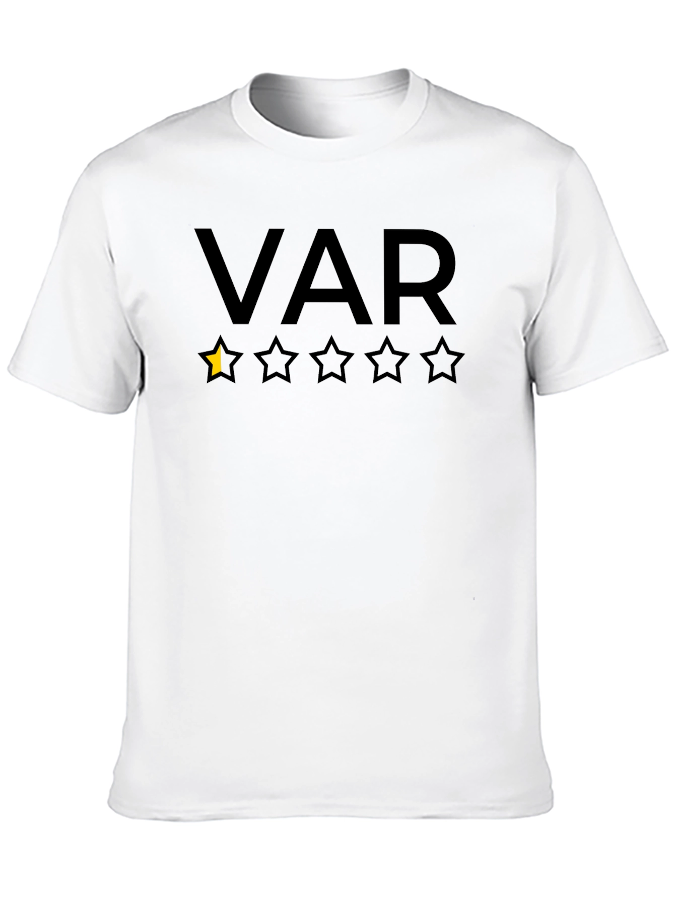 VAR One Star Review Mens Graphic T-Shirt