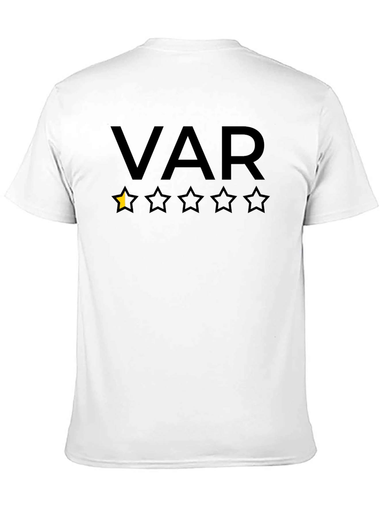 VAR One Star Review Mens Graphic T-Shirt
