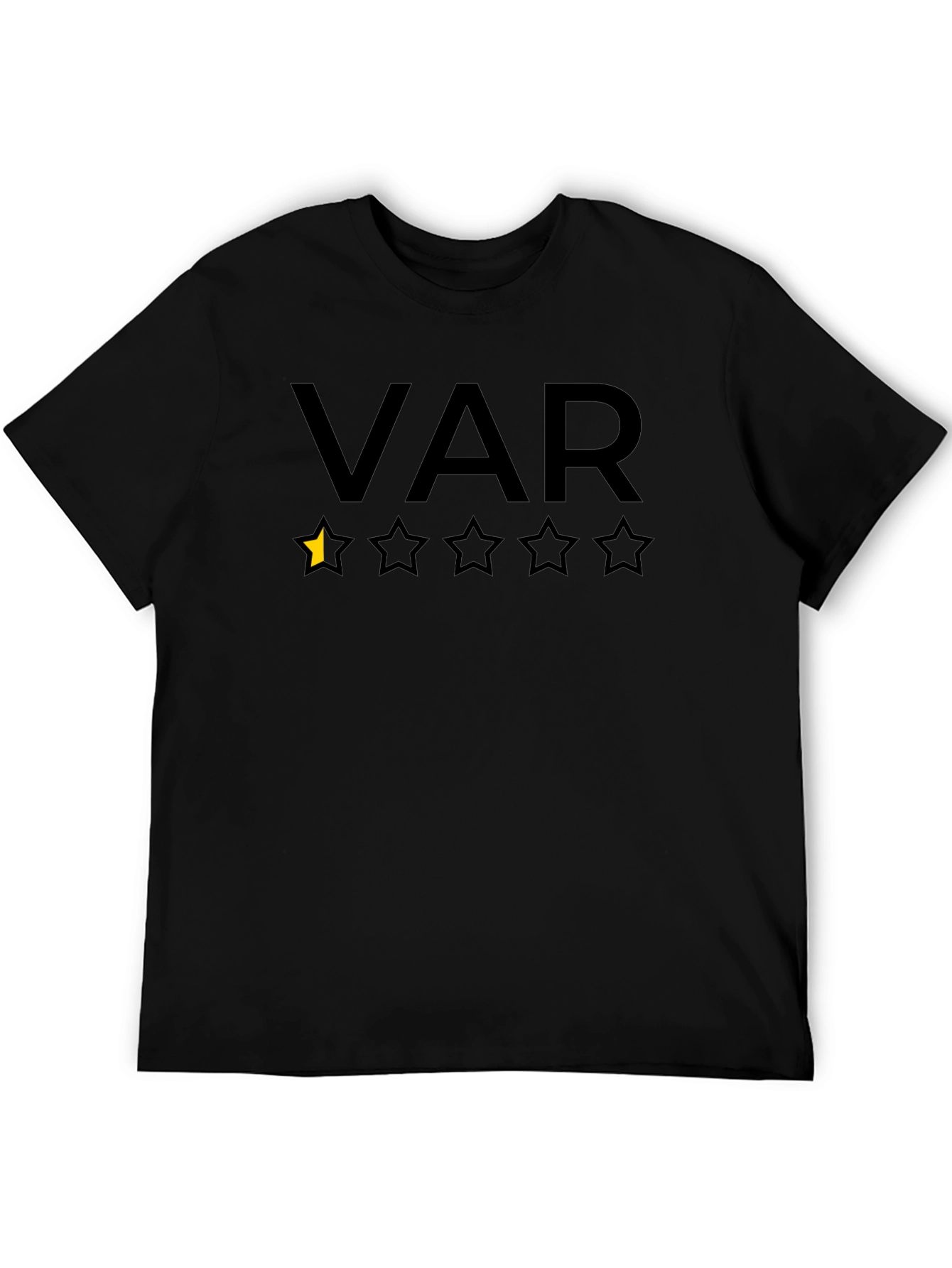 VAR One Star Review Mens Graphic T-Shirt