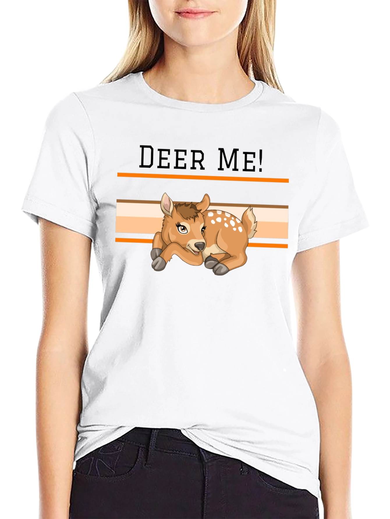 Deer Me! Graphic T-Shirt - Novelty Animal Tee