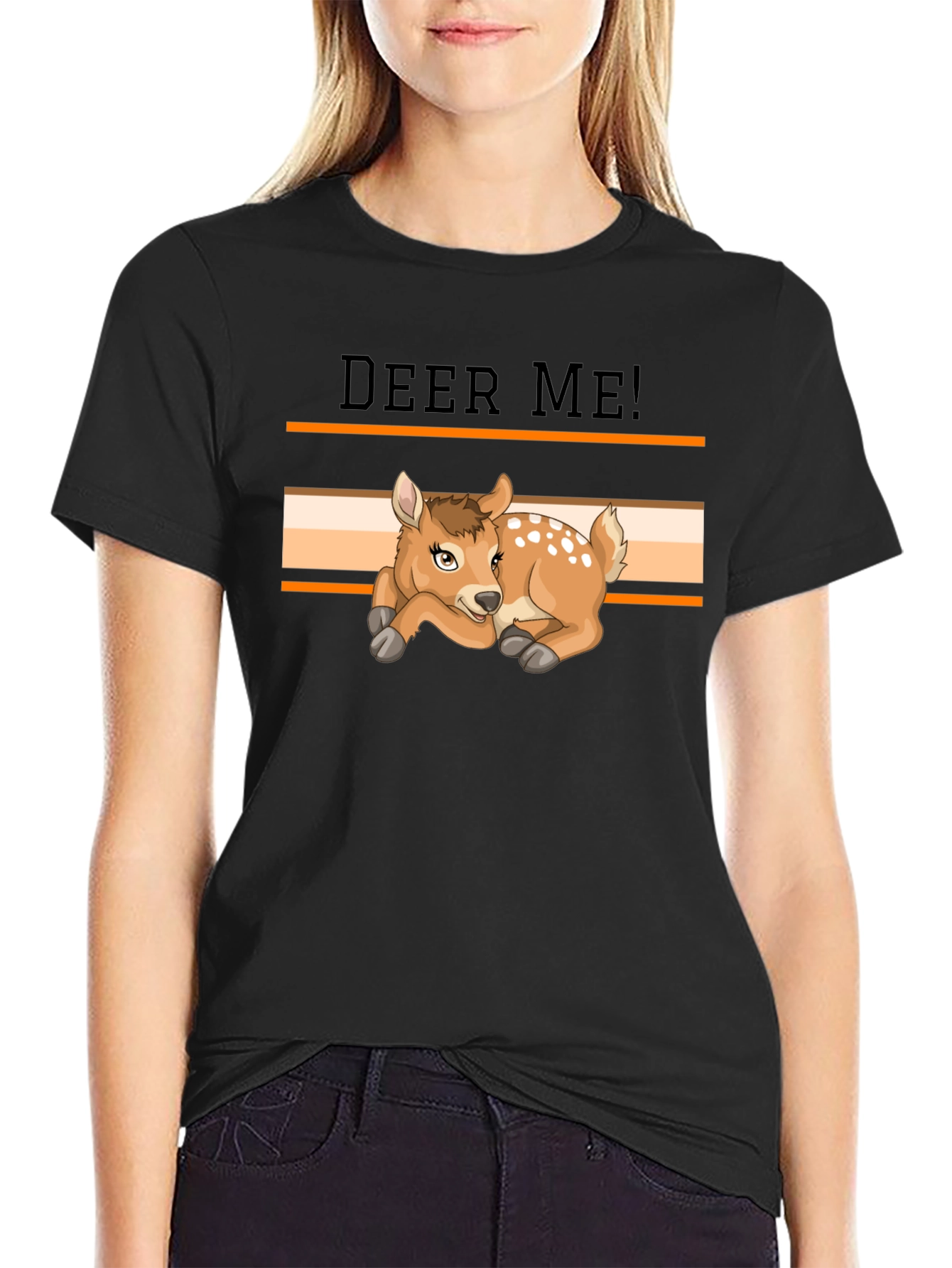 Deer Me! Graphic T-Shirt - Novelty Animal Tee