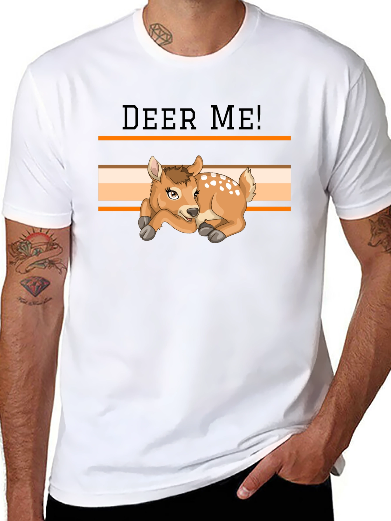 Deer Me! Graphic T-Shirt - Novelty Animal Tee