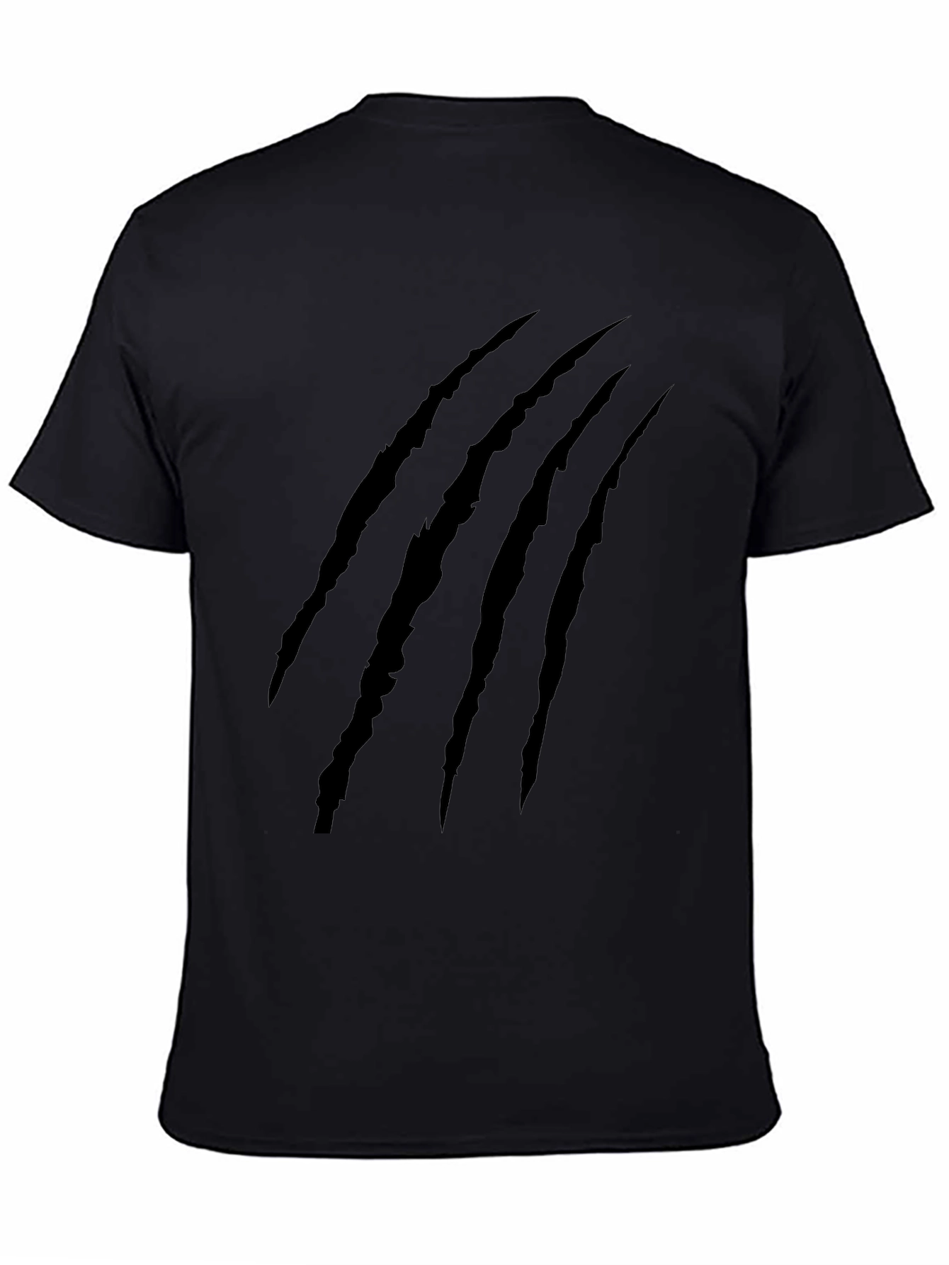 Claw Mark Graphic Tee - Mens Black T-Shirt