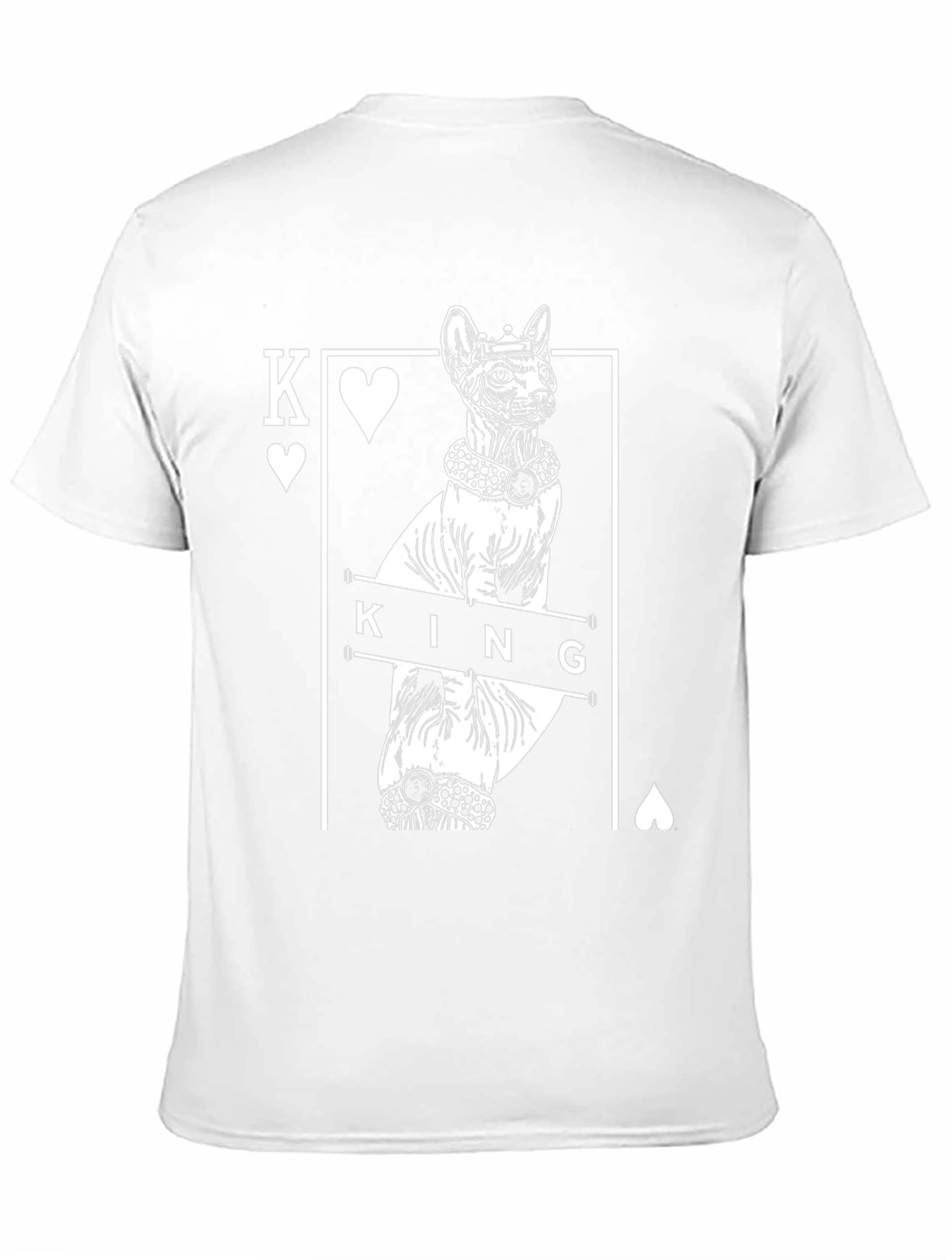 King Cat T-Shirt - Unique Graphic Tee