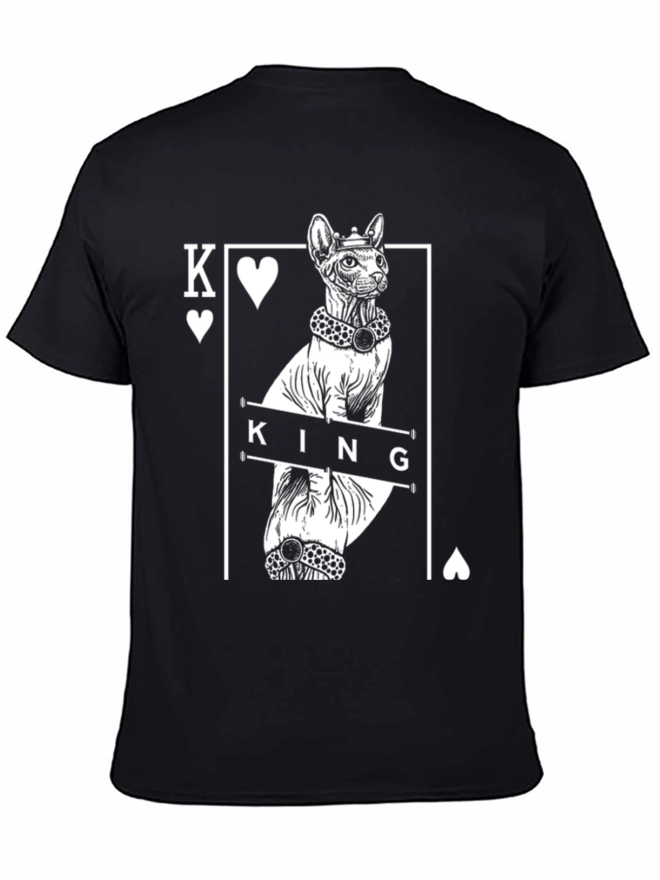 King Cat T-Shirt - Unique Graphic Tee