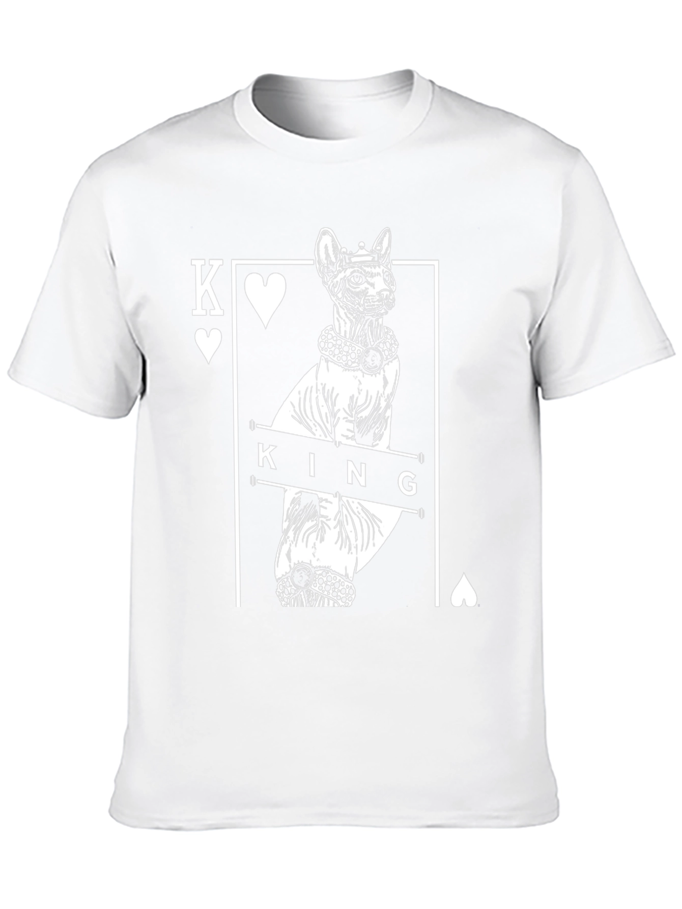 King Cat T-Shirt - Unique Graphic Tee