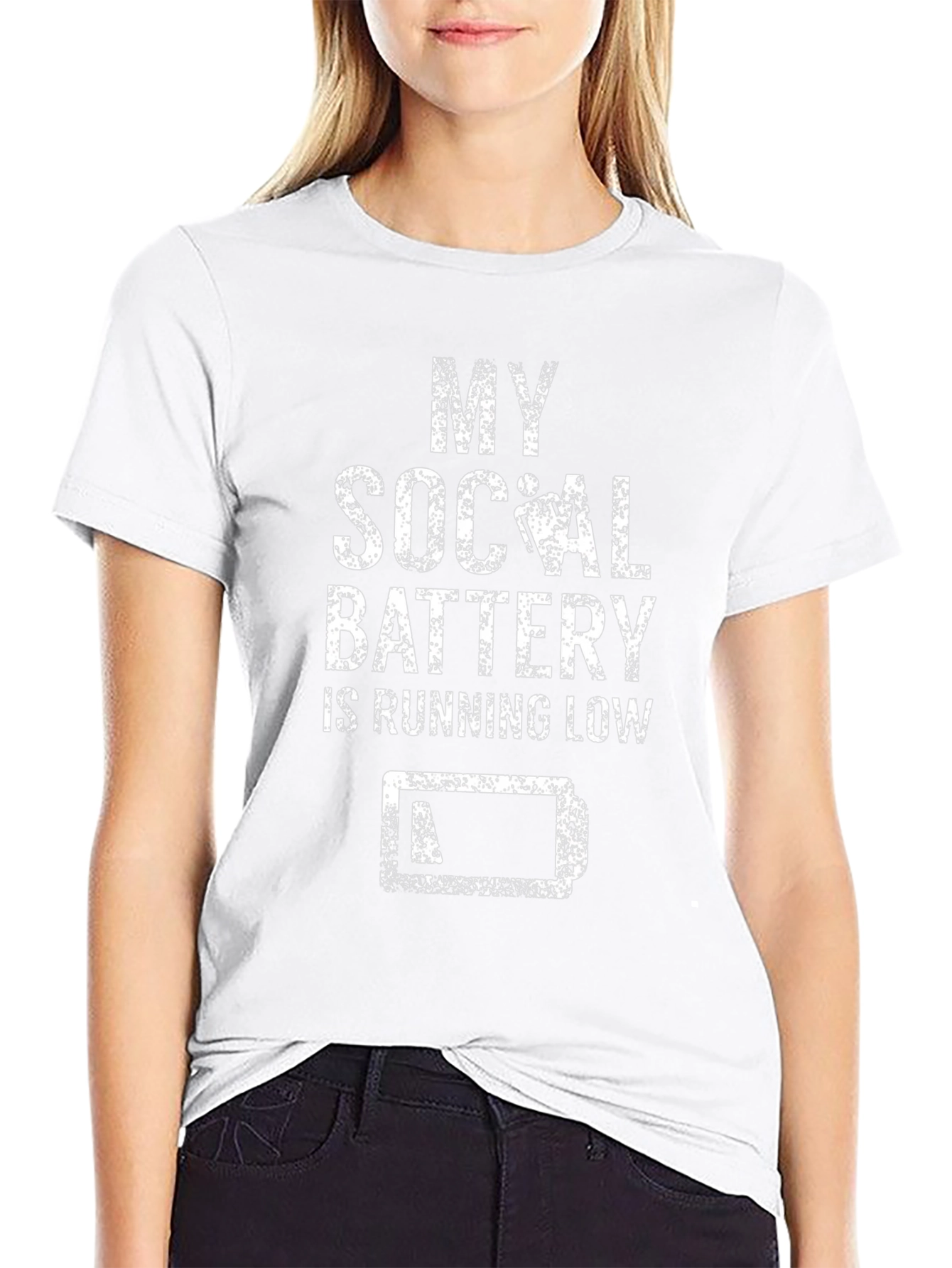 My Social Battery is Running Low T-Shirt