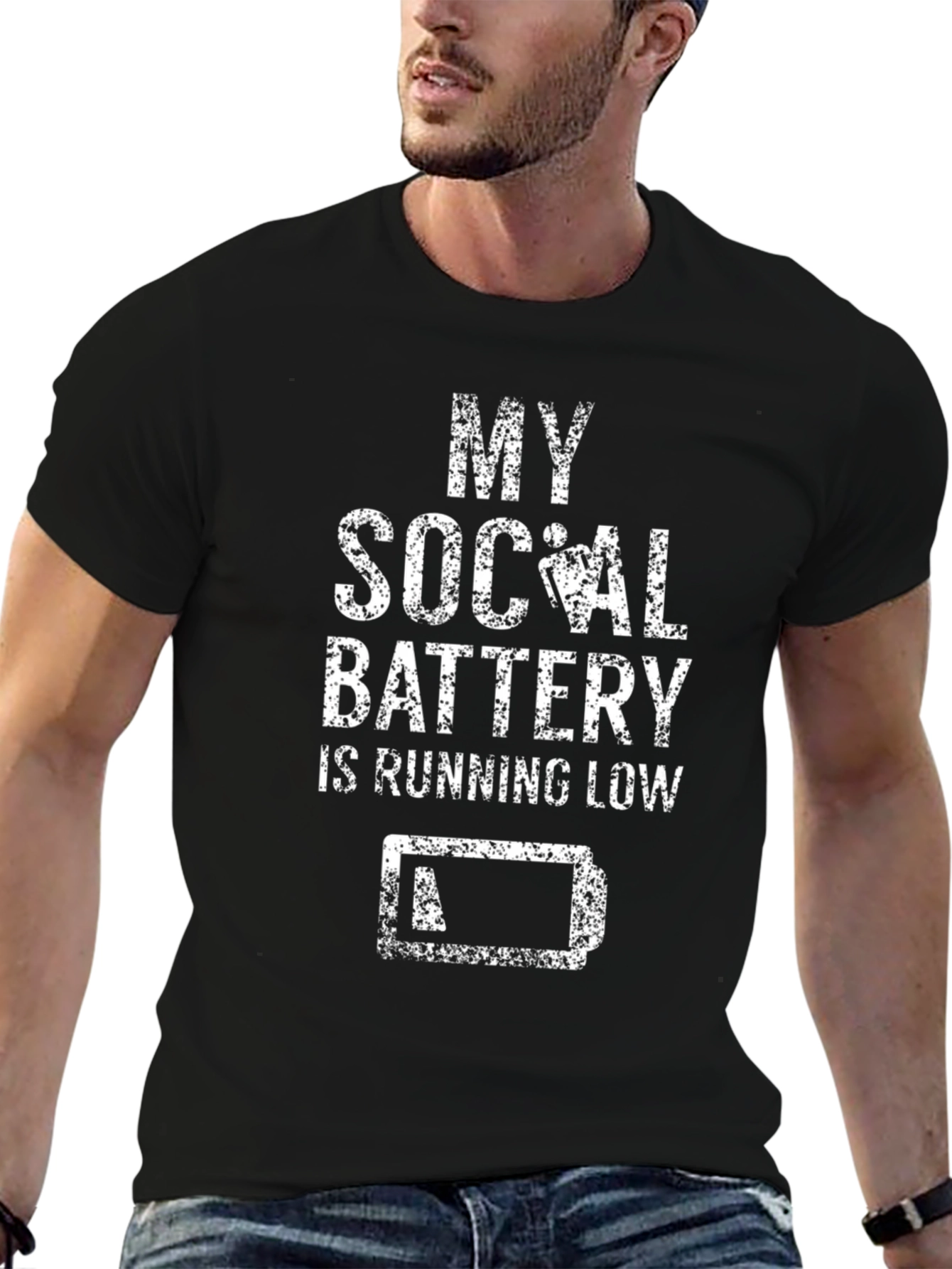 My Social Battery is Running Low T-Shirt