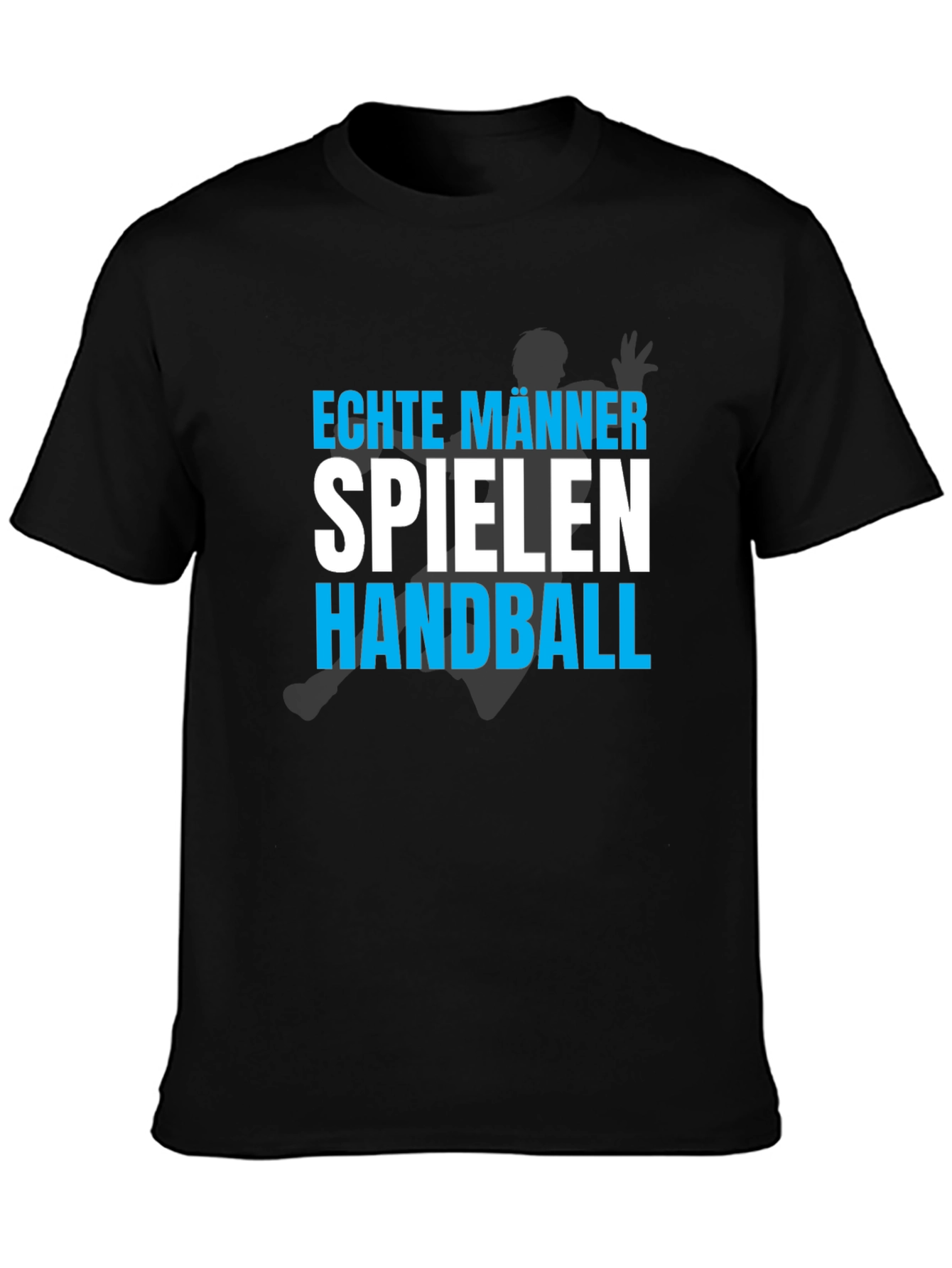 Echte Manner Spielen Handball T-Shirt