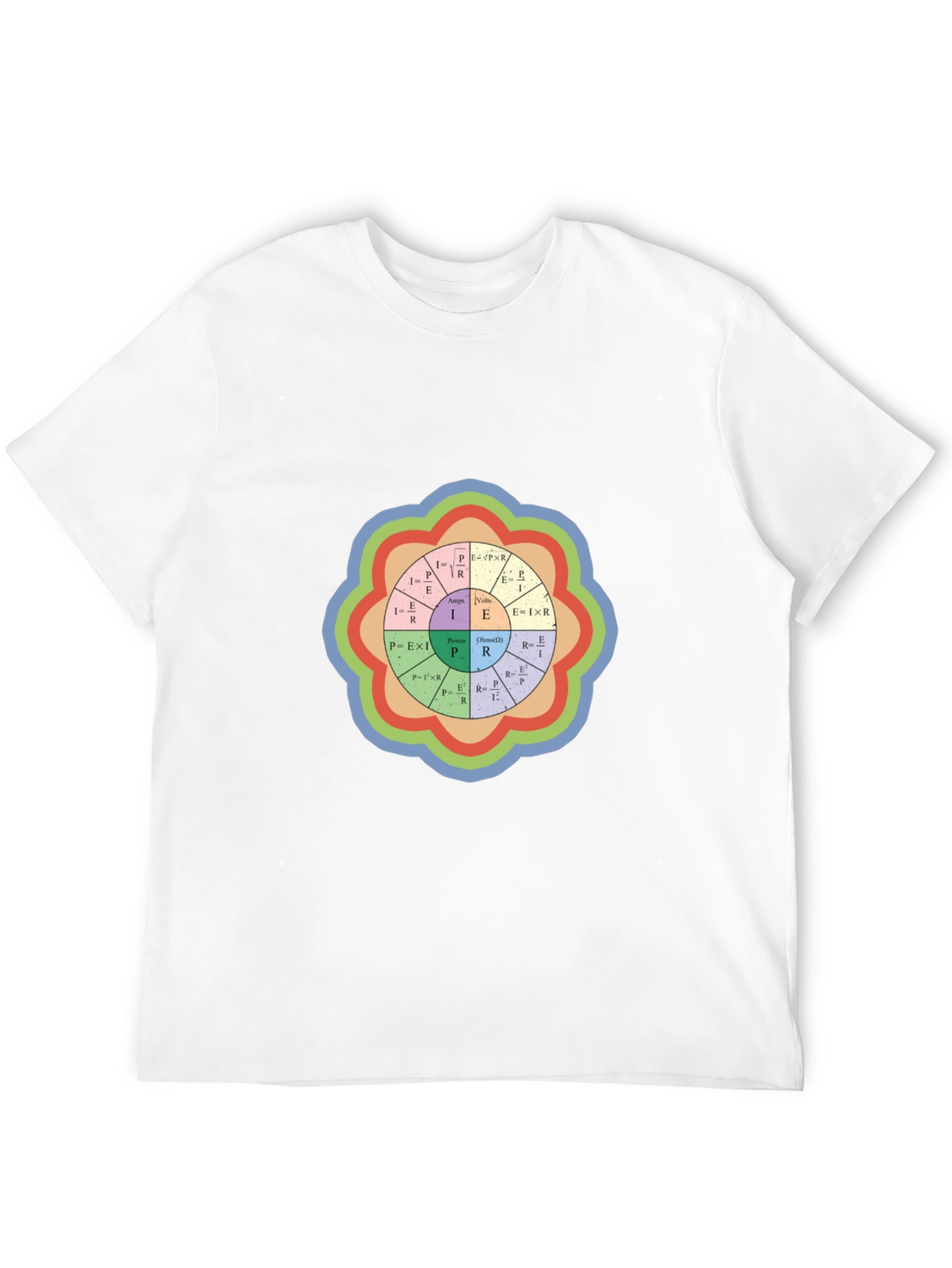 Electrical Engineering Formula Black T-Shirt