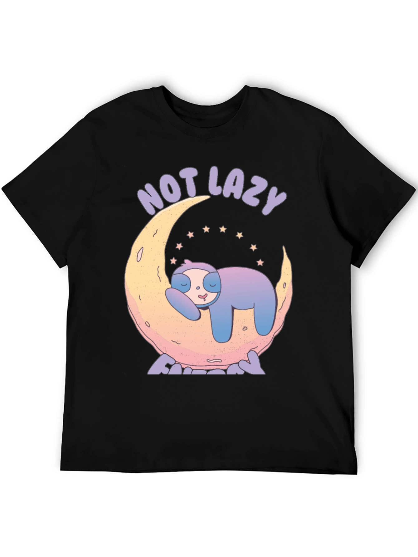 Not Lazy Sloth T-Shirt - Unisex Cotton Tee