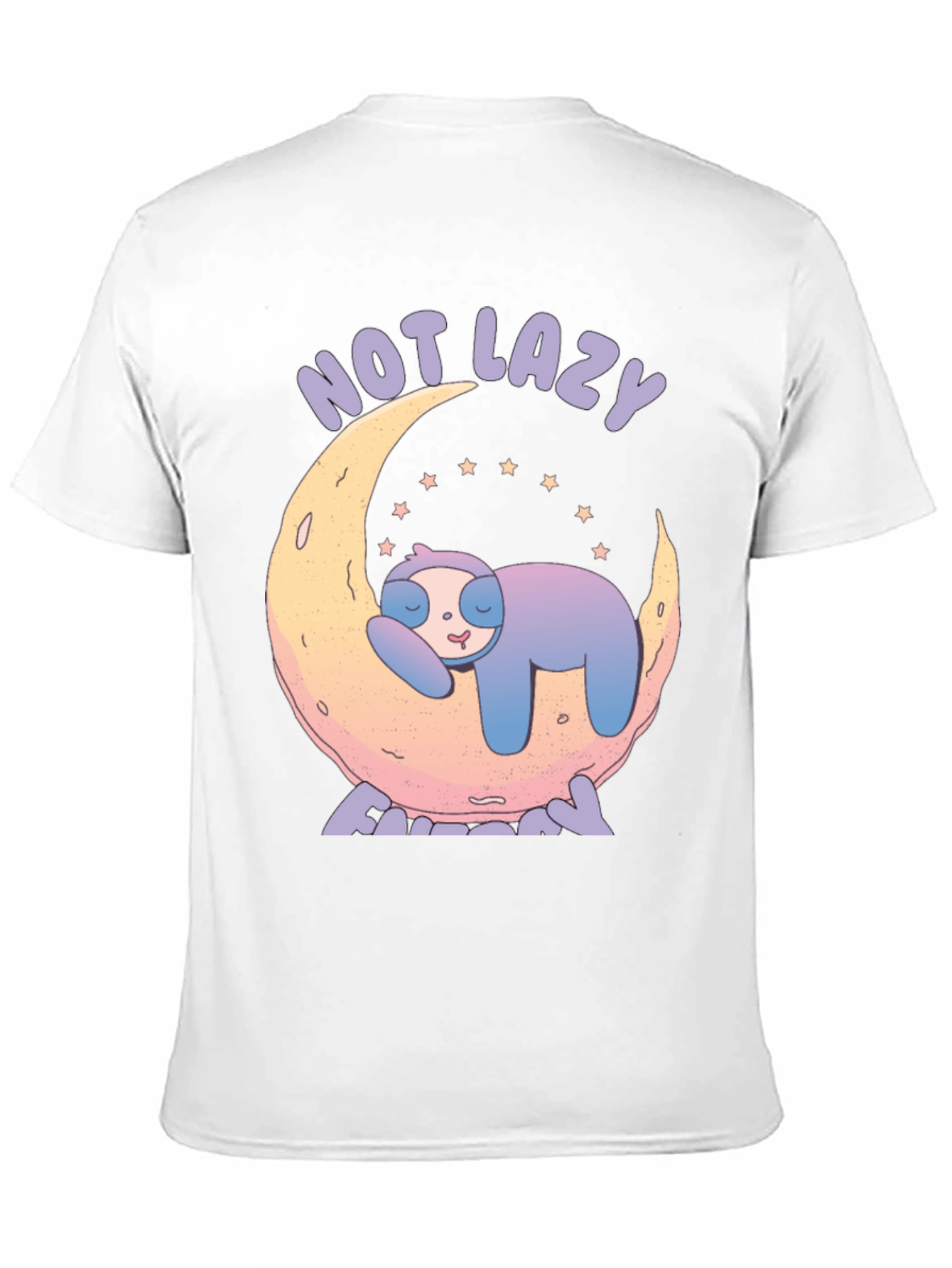 Not Lazy Sloth T-Shirt - Unisex Cotton Tee