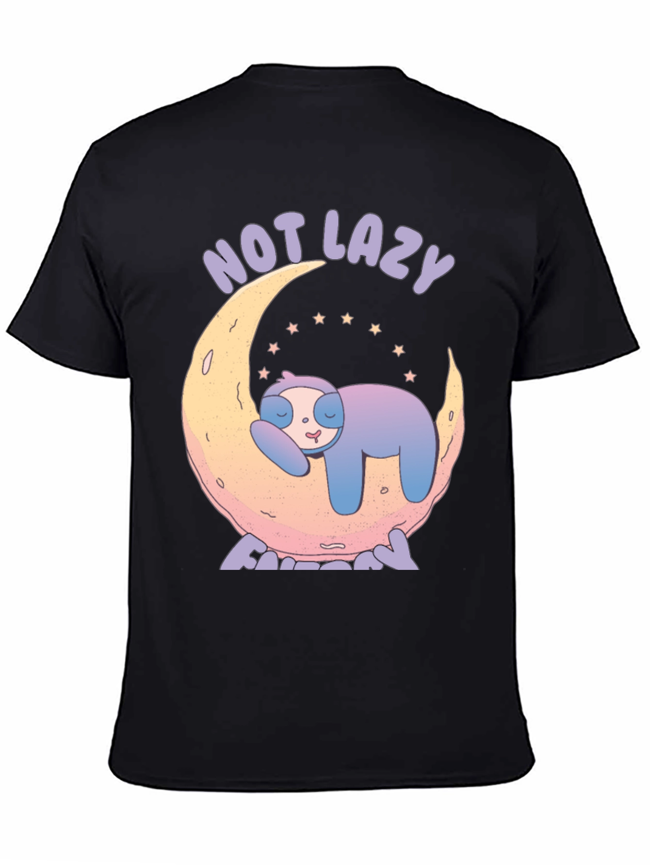 Not Lazy Sloth T-Shirt - Unisex Cotton Tee