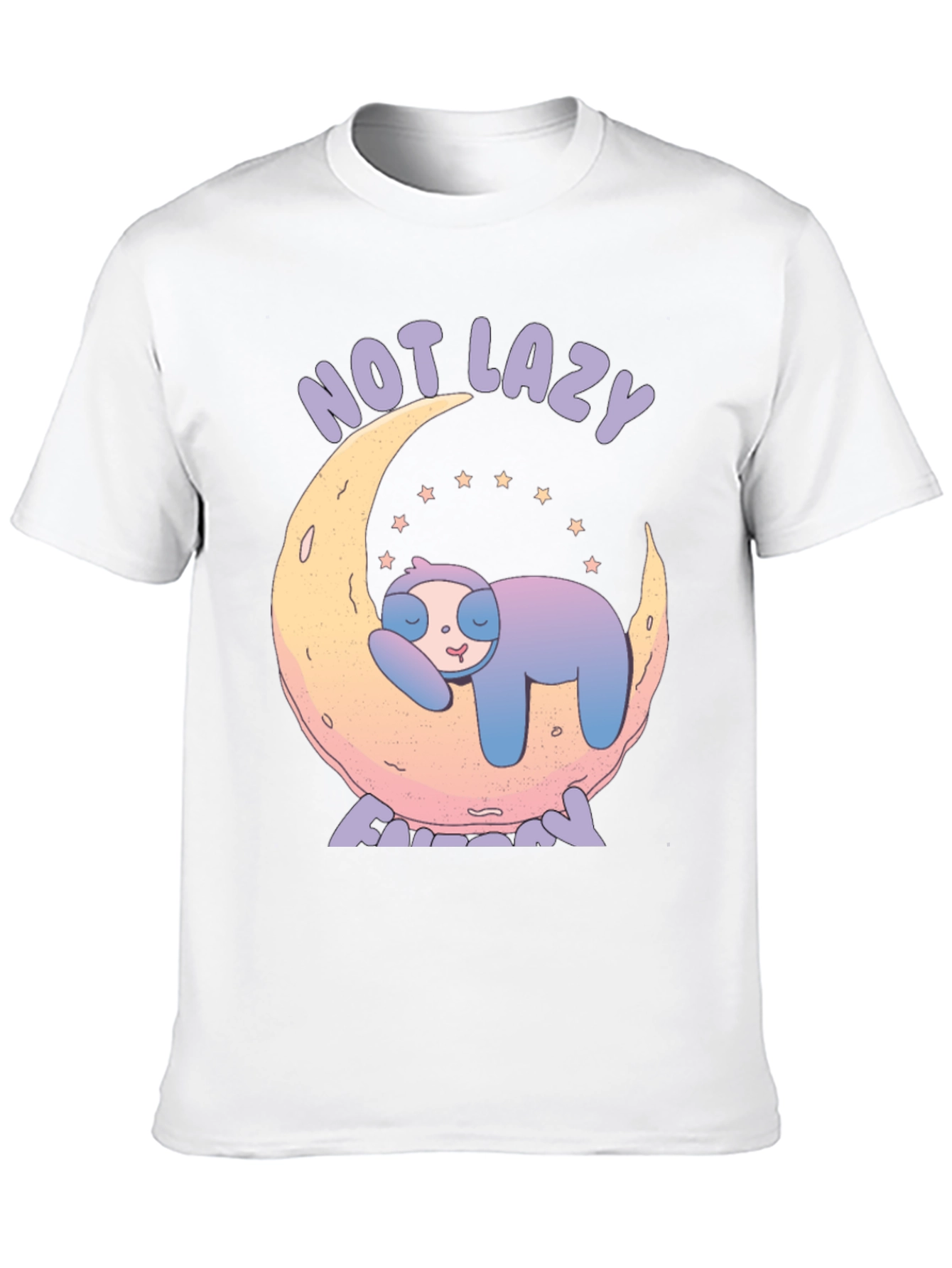 Not Lazy Sloth T-Shirt - Unisex Cotton Tee