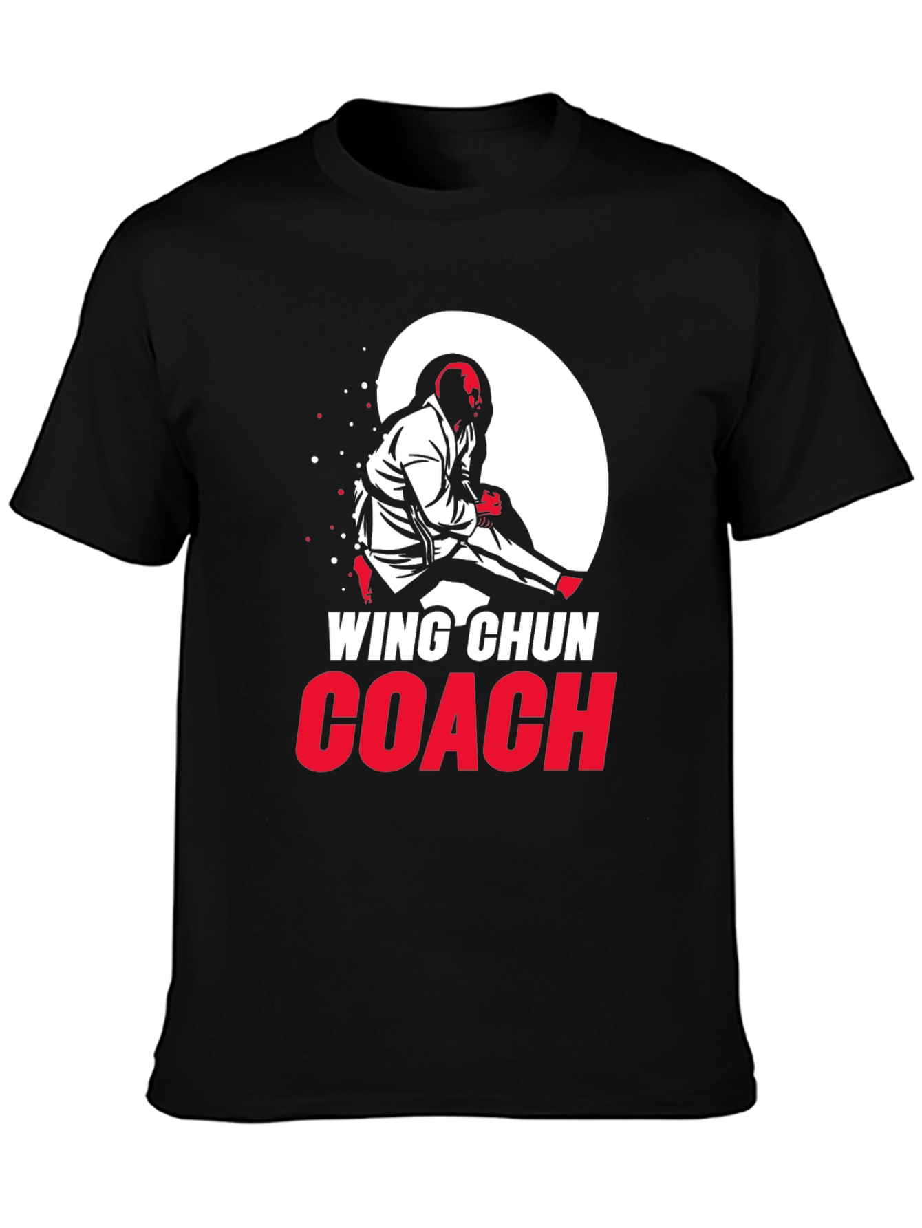 Wing Chun Coach T-Shirt - Martial Arts Design