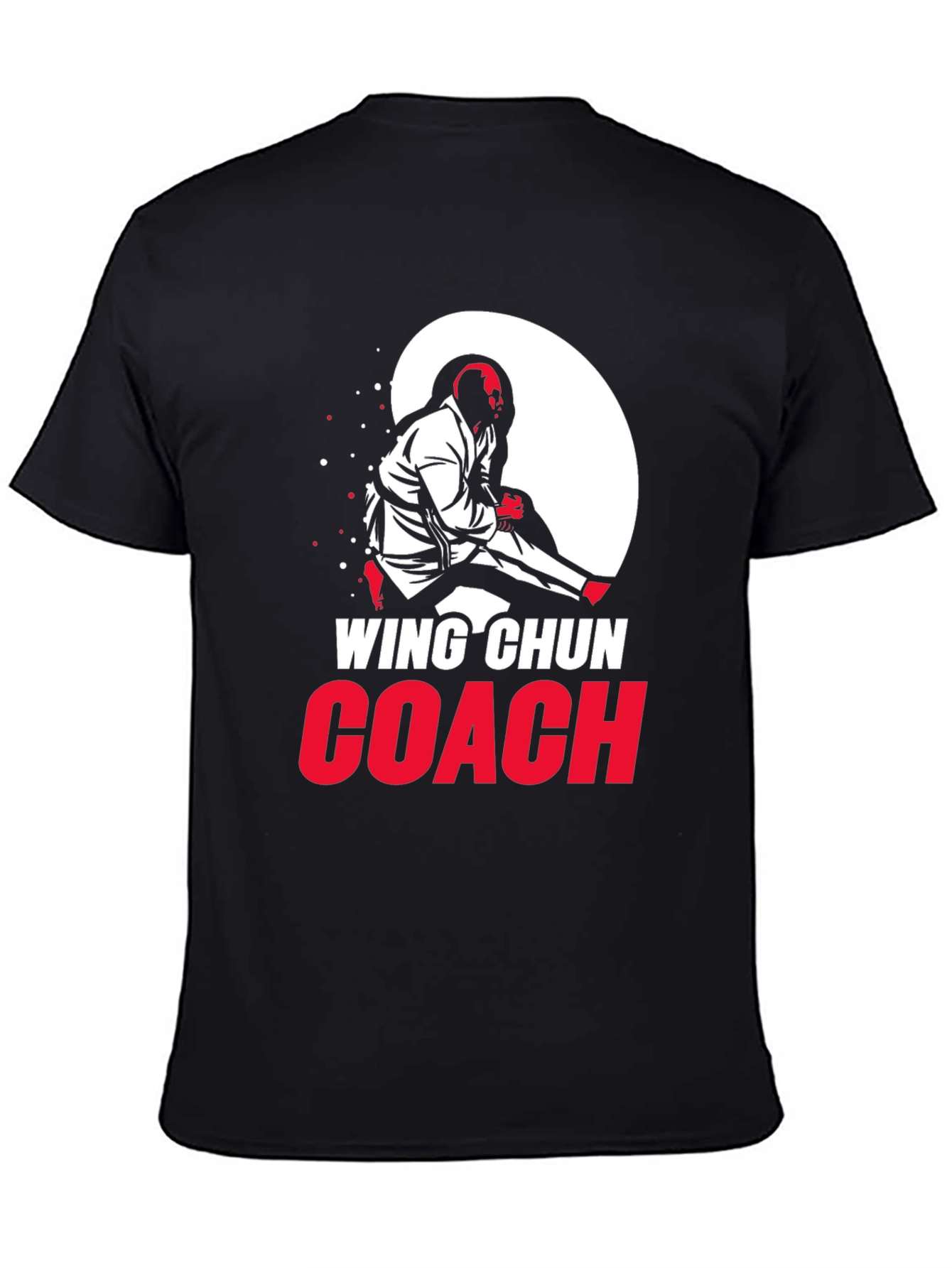 Wing Chun Coach T-Shirt - Martial Arts Design