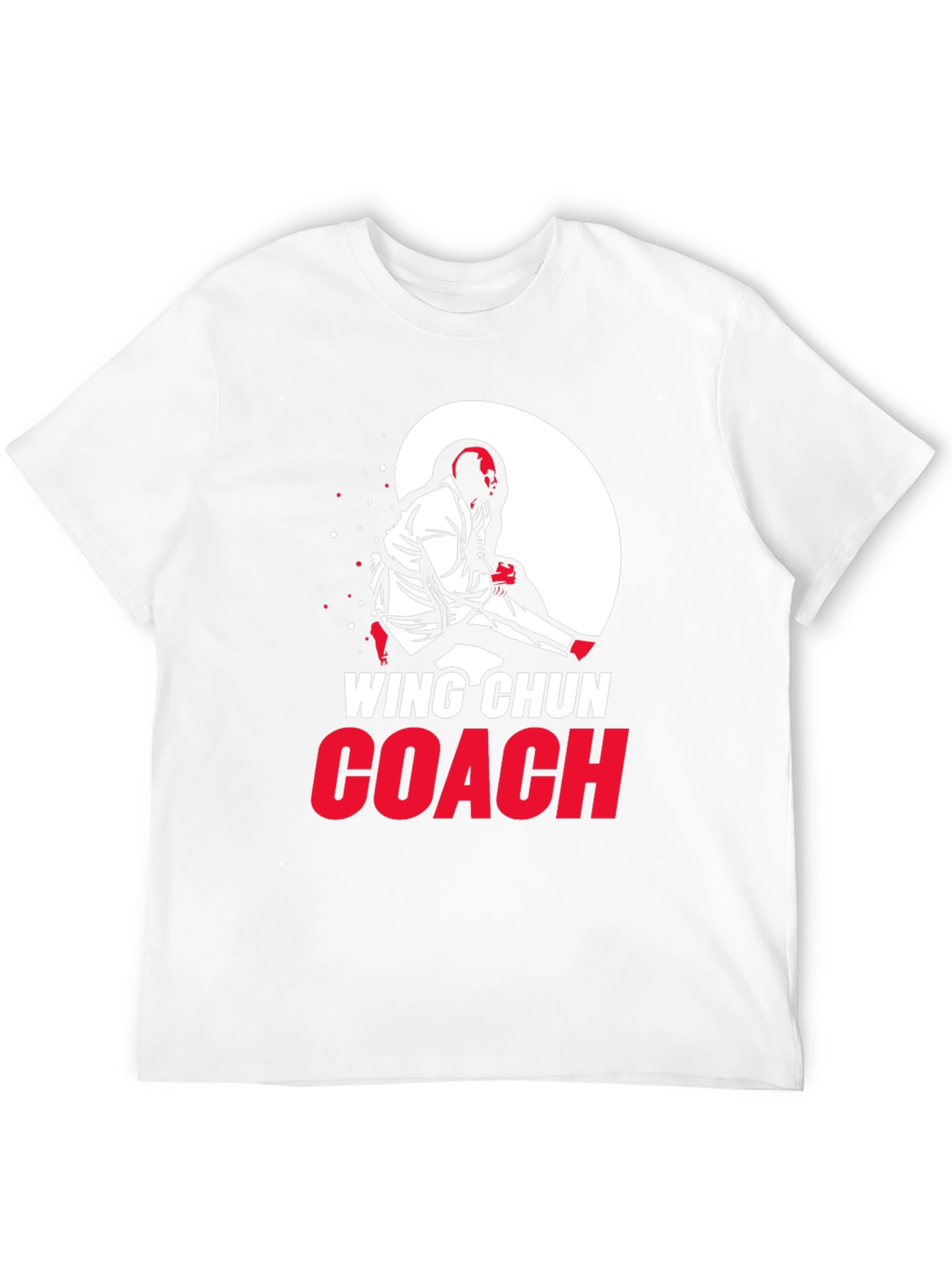 Wing Chun Coach T-Shirt - Martial Arts Design