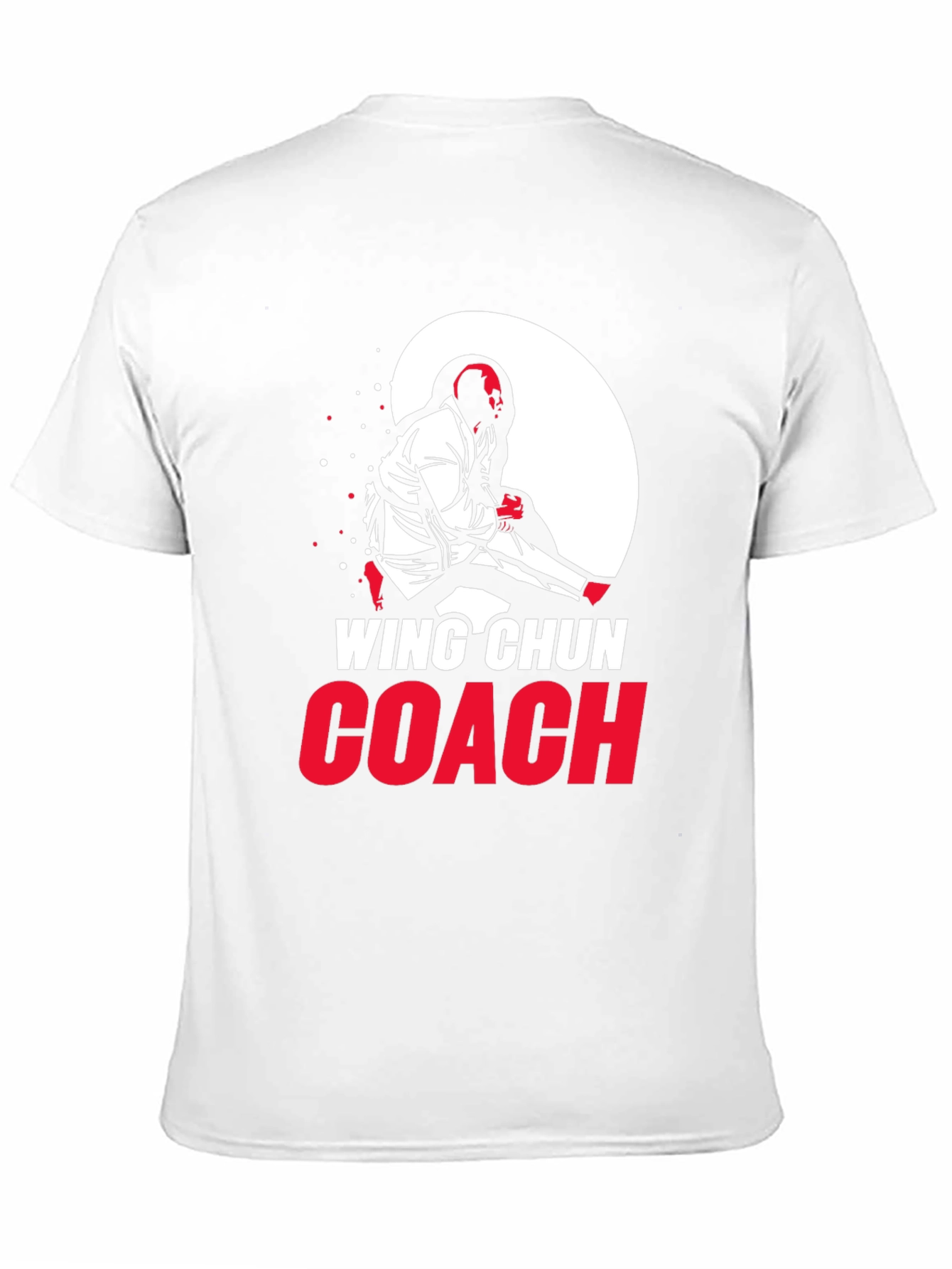 Wing Chun Coach T-Shirt - Martial Arts Design