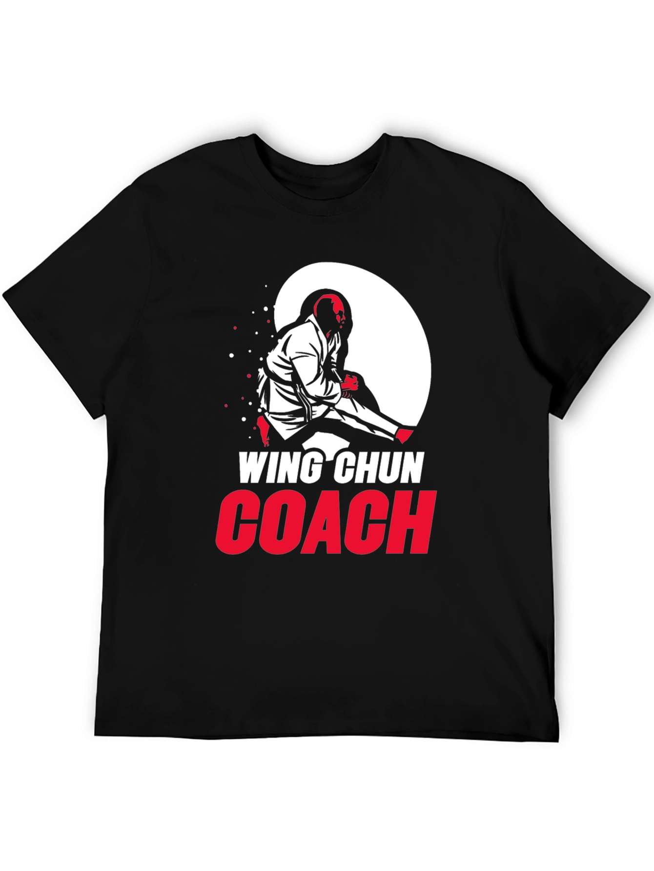 Wing Chun Coach T-Shirt - Martial Arts Design