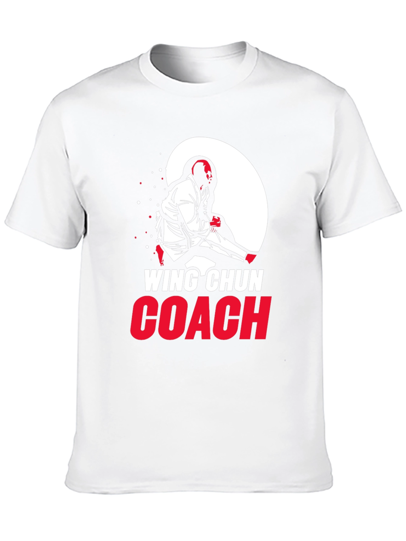Wing Chun Coach T-Shirt - Martial Arts Design